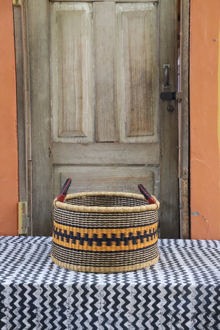 The Baba Tree | Small Woven Tub | Decorative Storage Basket - The Baba Tree Basket Company