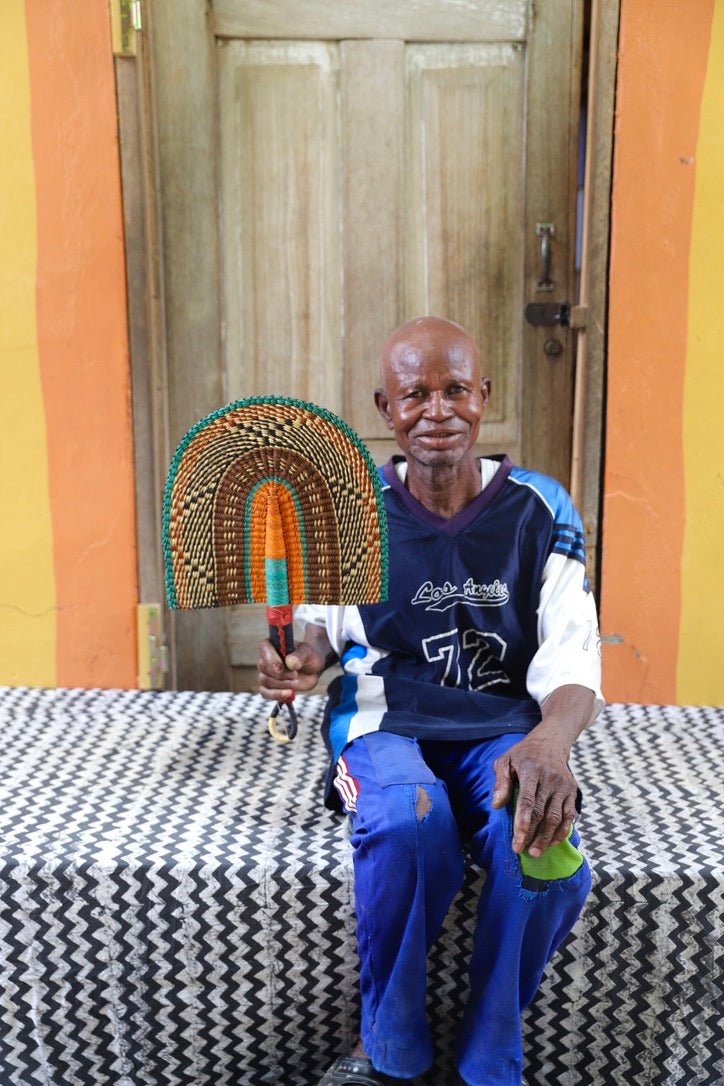 Bolga Fan - The Baba Tree Basket Company