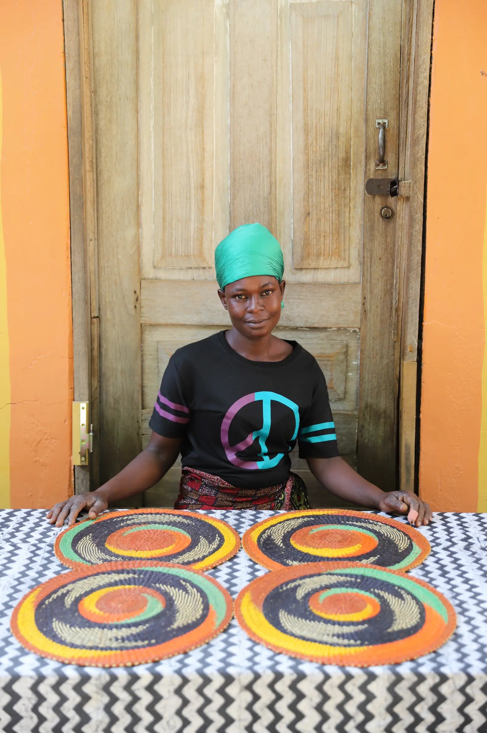 Placemats (large) by Mercy Nsoh