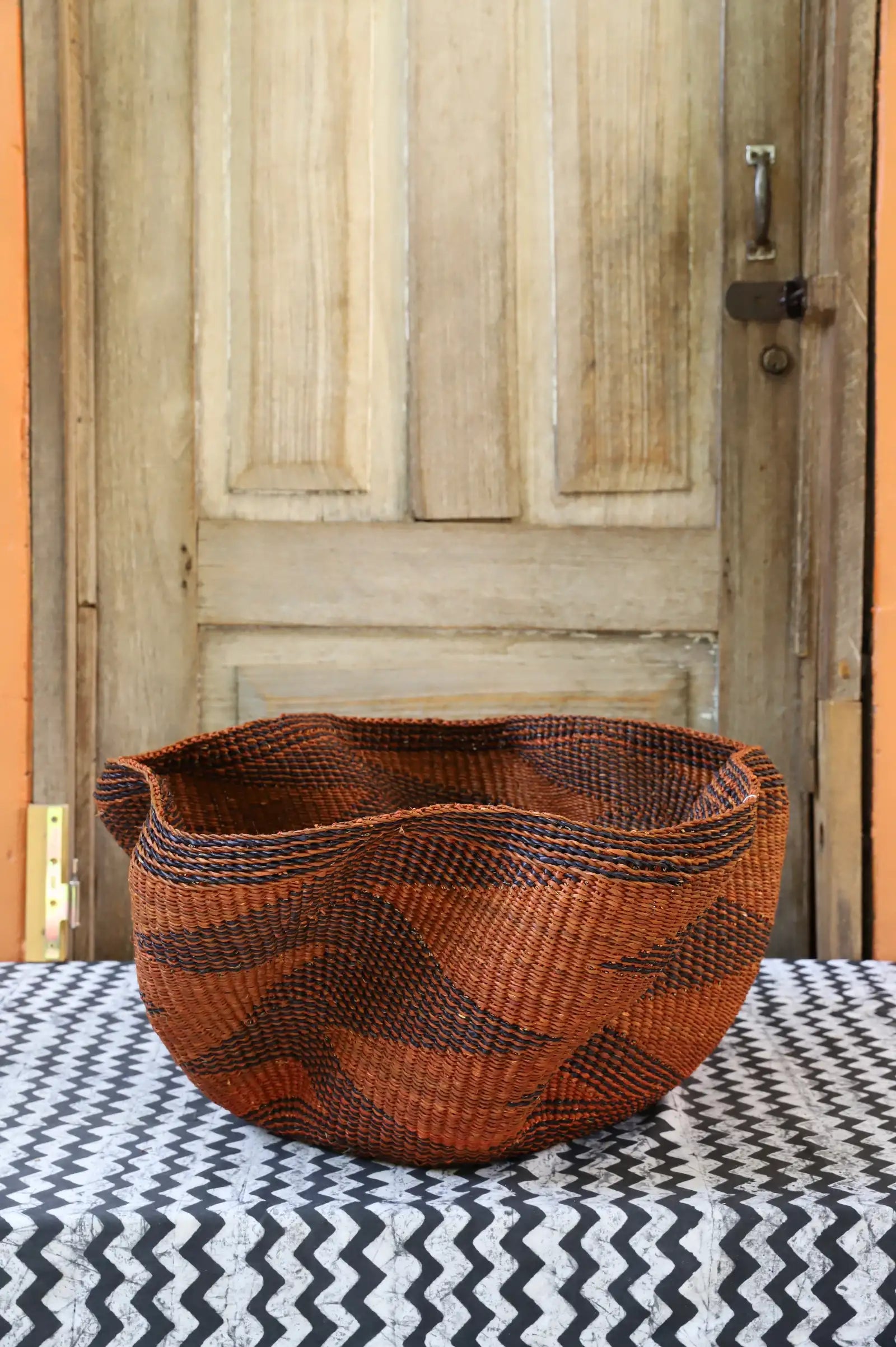 Pakurigo Wave Home  Décor Basket (Large) by Martha 