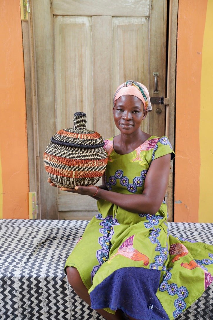 Orbit Storage Basket (Small) - The Baba Tree Basket Company