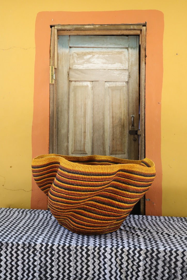 Giant Wave Art Basket - The Baba Tree Basket Company