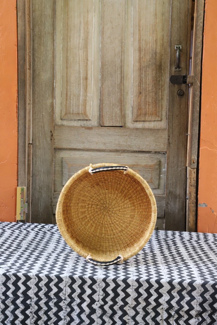 Woven Tray Wall Décor (Single Weave ) (Very Small) - The Baba Tree Basket Company