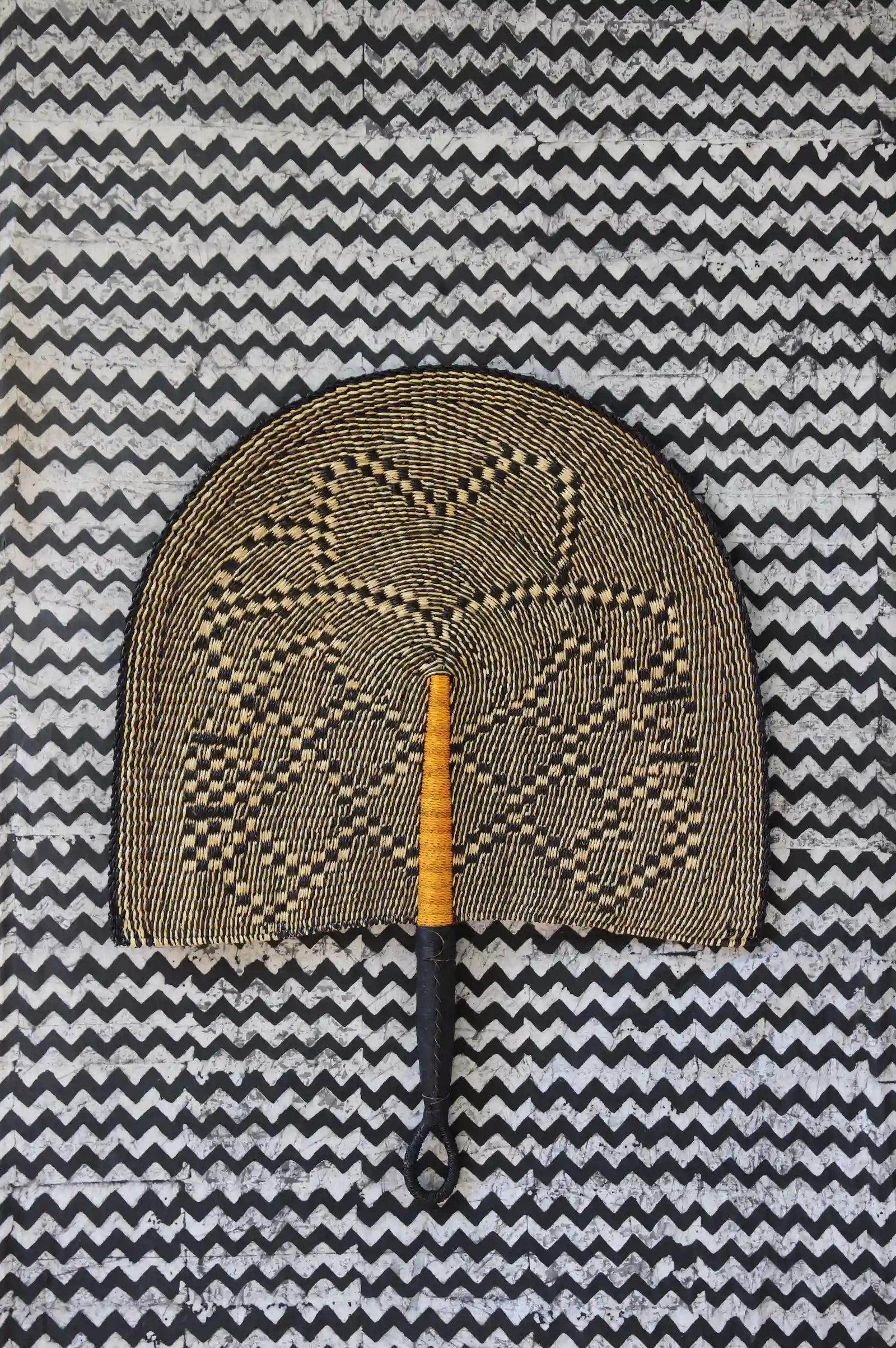 Naba Penga Wall Dècor Fan by Linda Ayamga