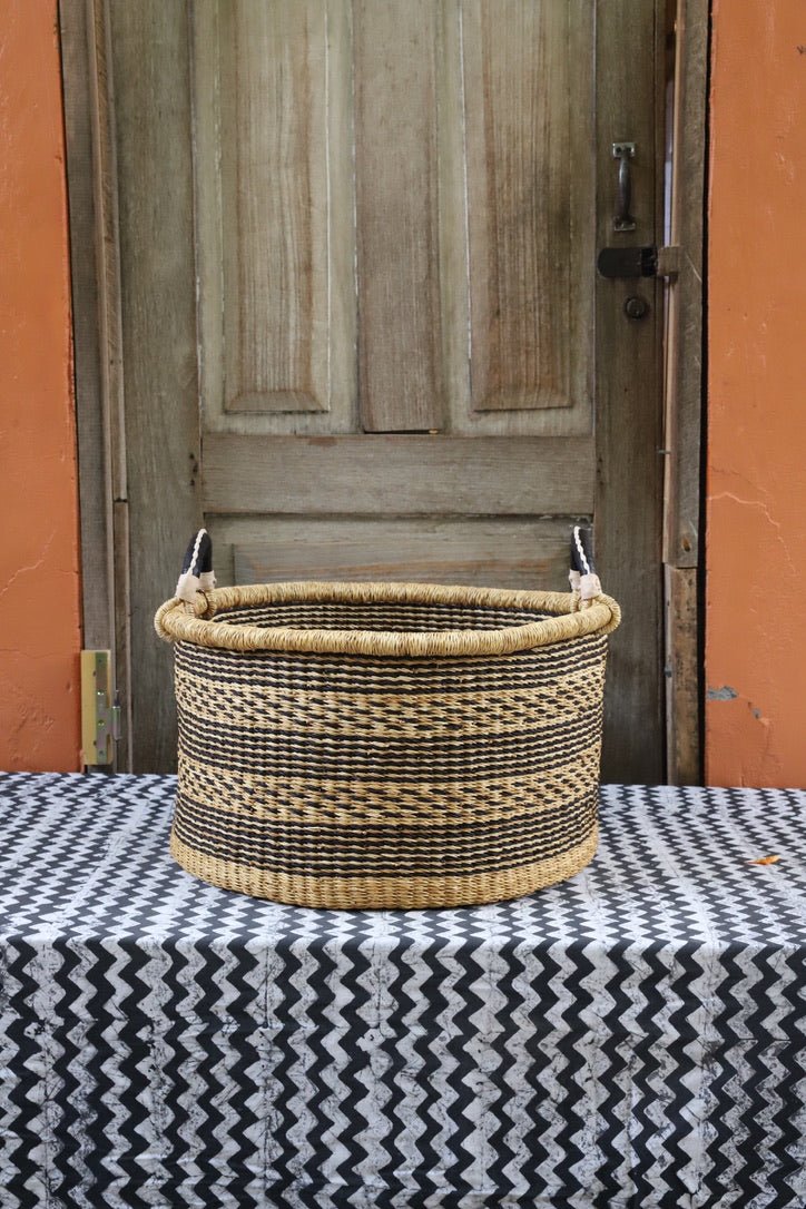 The Baba Tree | Large Woven Tub | Decorative Storage Basket - The Baba Tree Basket Company