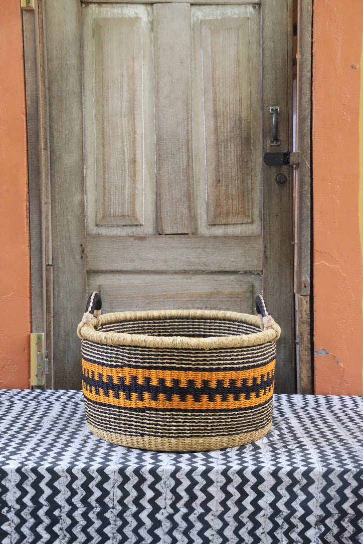 The Baba Tree | Small Woven Tub | Decorative Storage Basket - The Baba Tree Basket Company