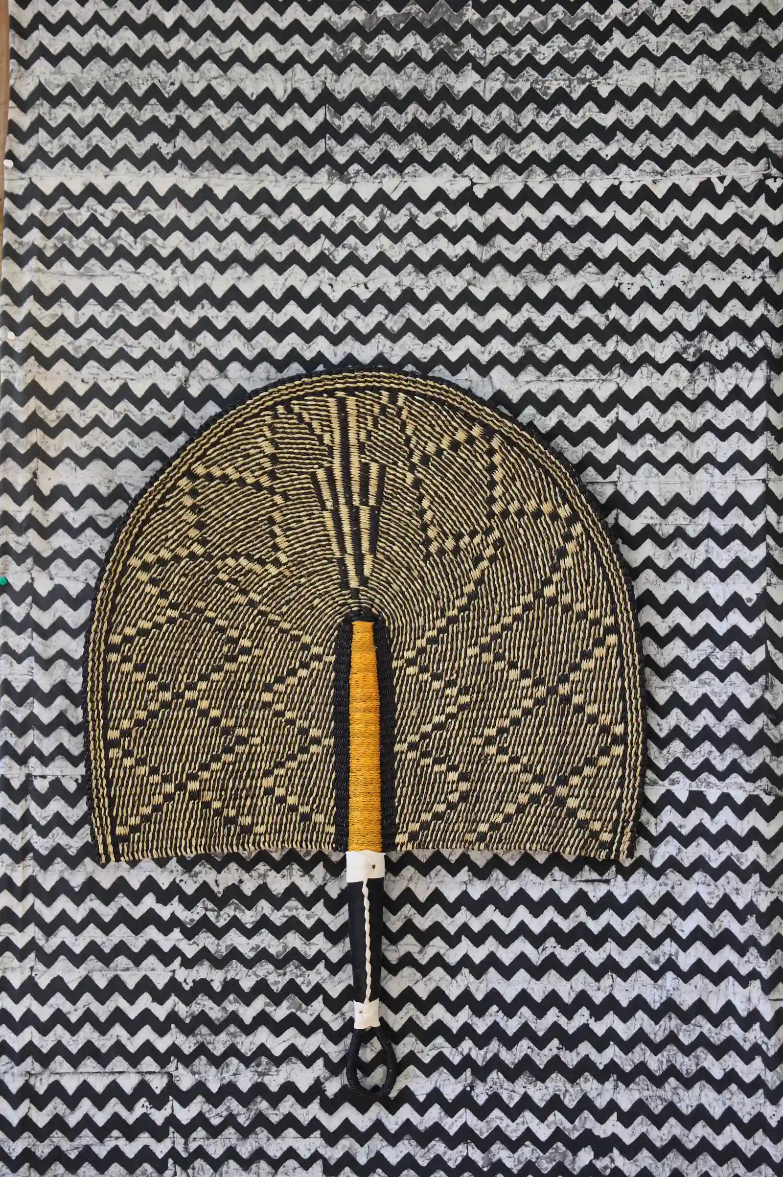 Naba Penga Wall Dècor Fan by Regina Akolgo