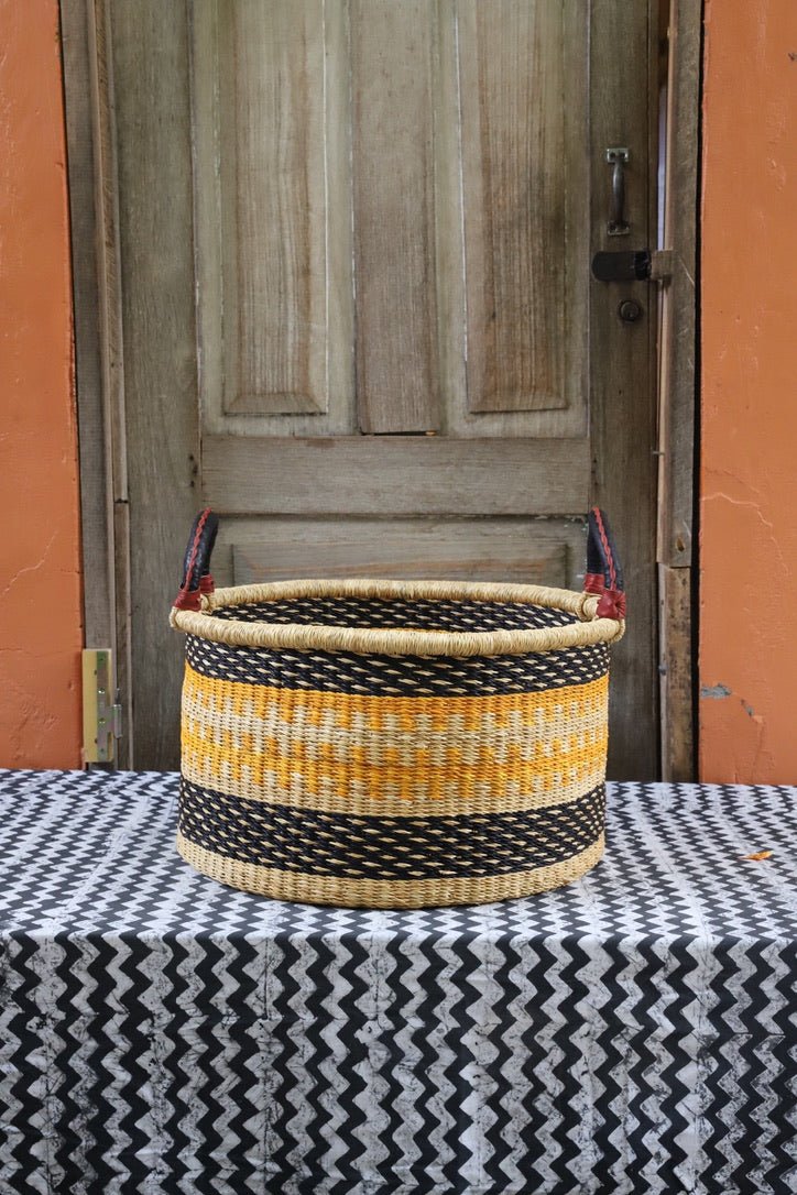 The Baba Tree | Large Woven Tub | Decorative Storage Basket - The Baba Tree Basket Company