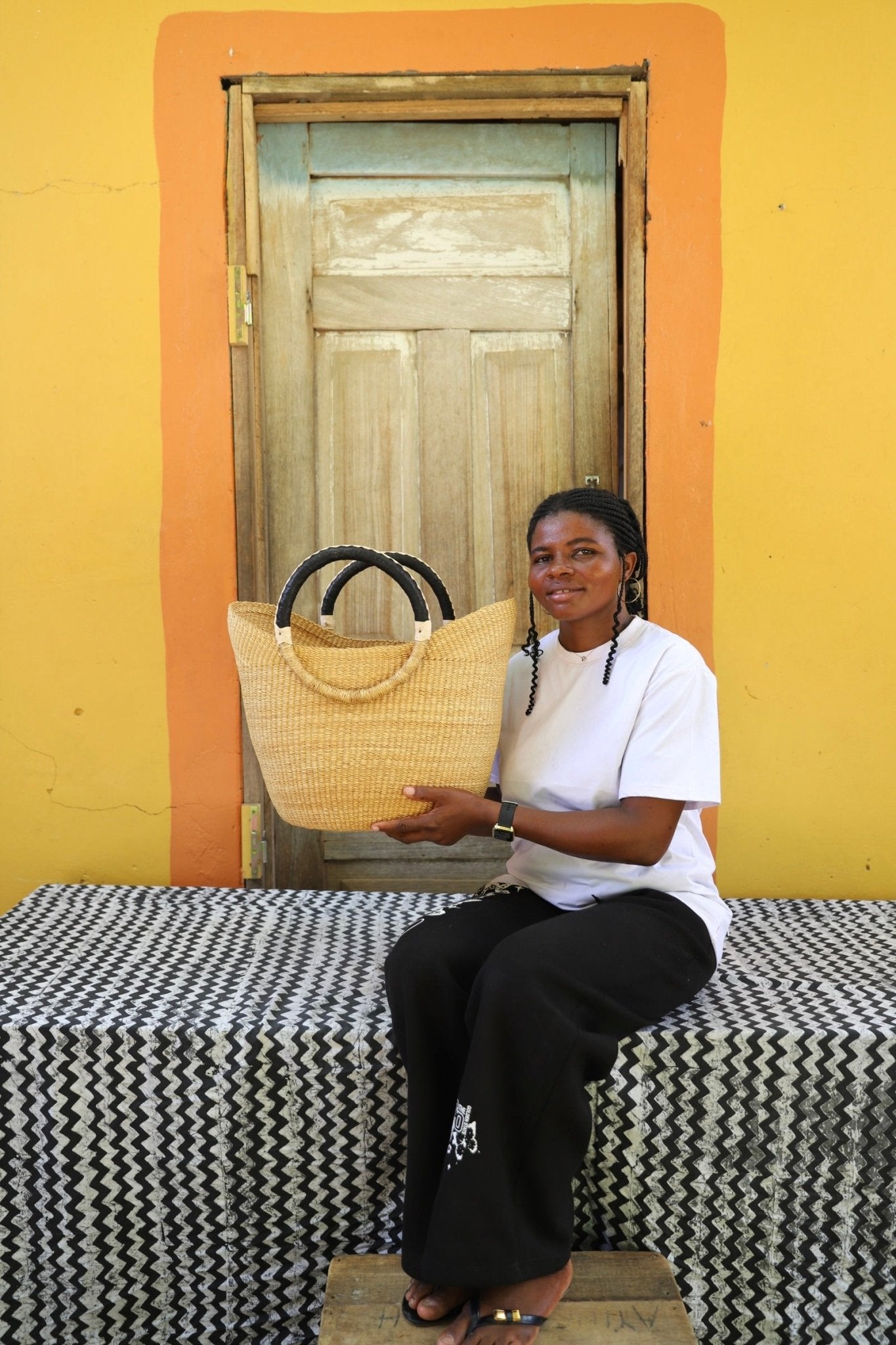 Sashay Beach Bag - The Baba Tree Basket Company