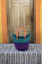 Nyariga Dip - dyed Basket (Large) - The Baba Tree Basket Company