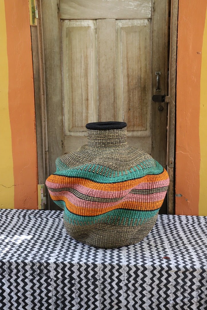 De - engo Art Basket (medium) - The Baba Tree Basket Company