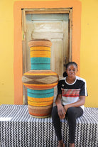 Tall Dugla Art Basket - The Baba Tree Basket Company