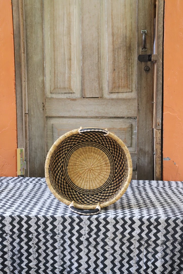 Woven Tray Wall Décor (Single Weave ) (Very Small) - The Baba Tree Basket Company