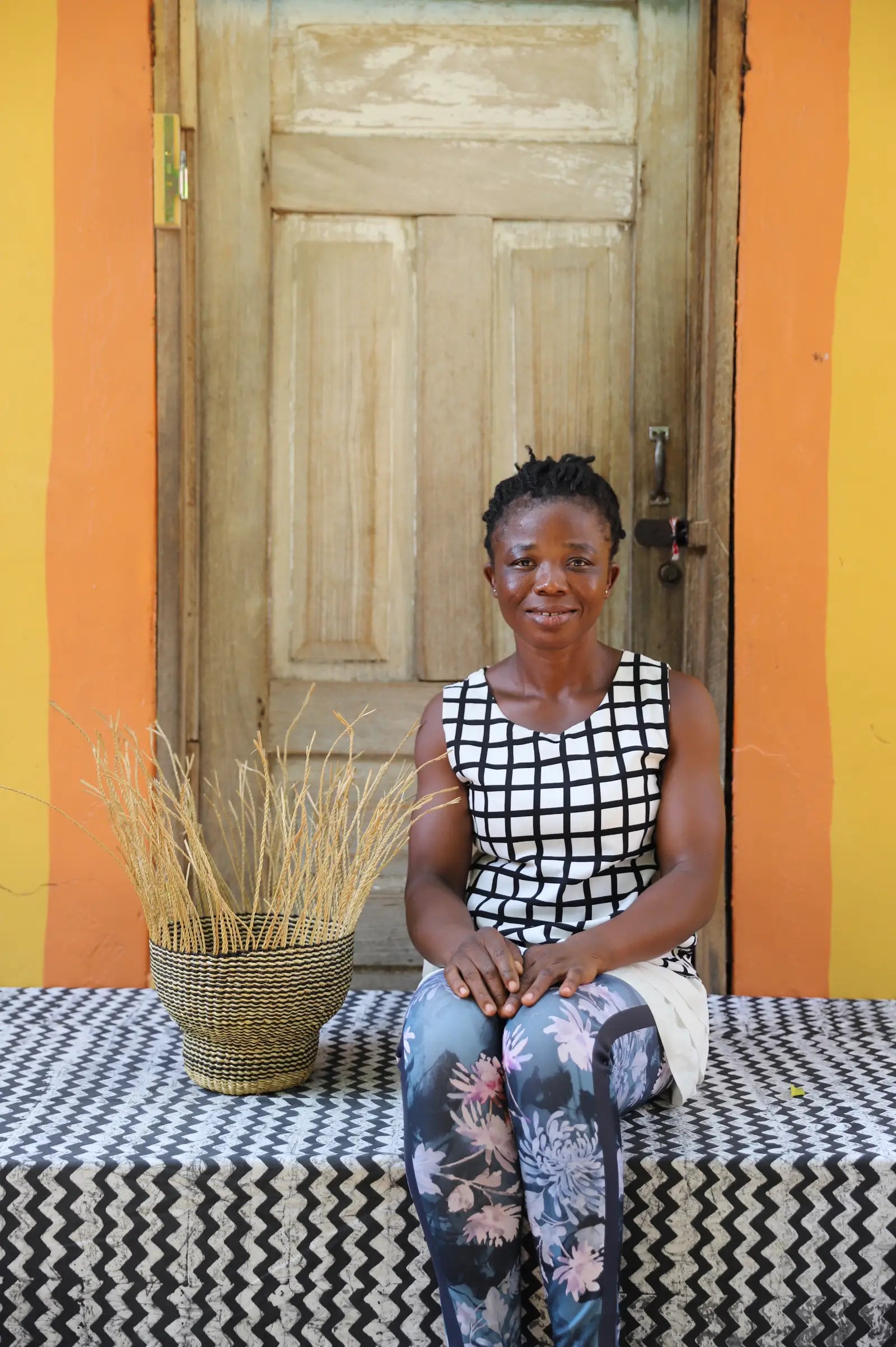 Drum Storage Basket (Tiny) by Jennifer Akolgo