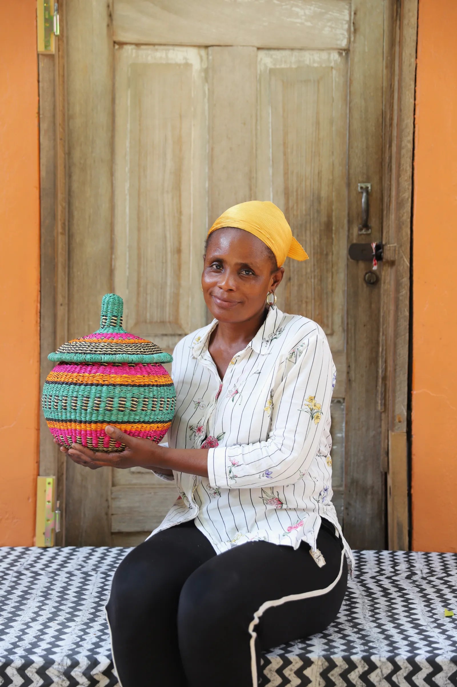 Orbit Storage Basket (Small) by Lariba Akumasi