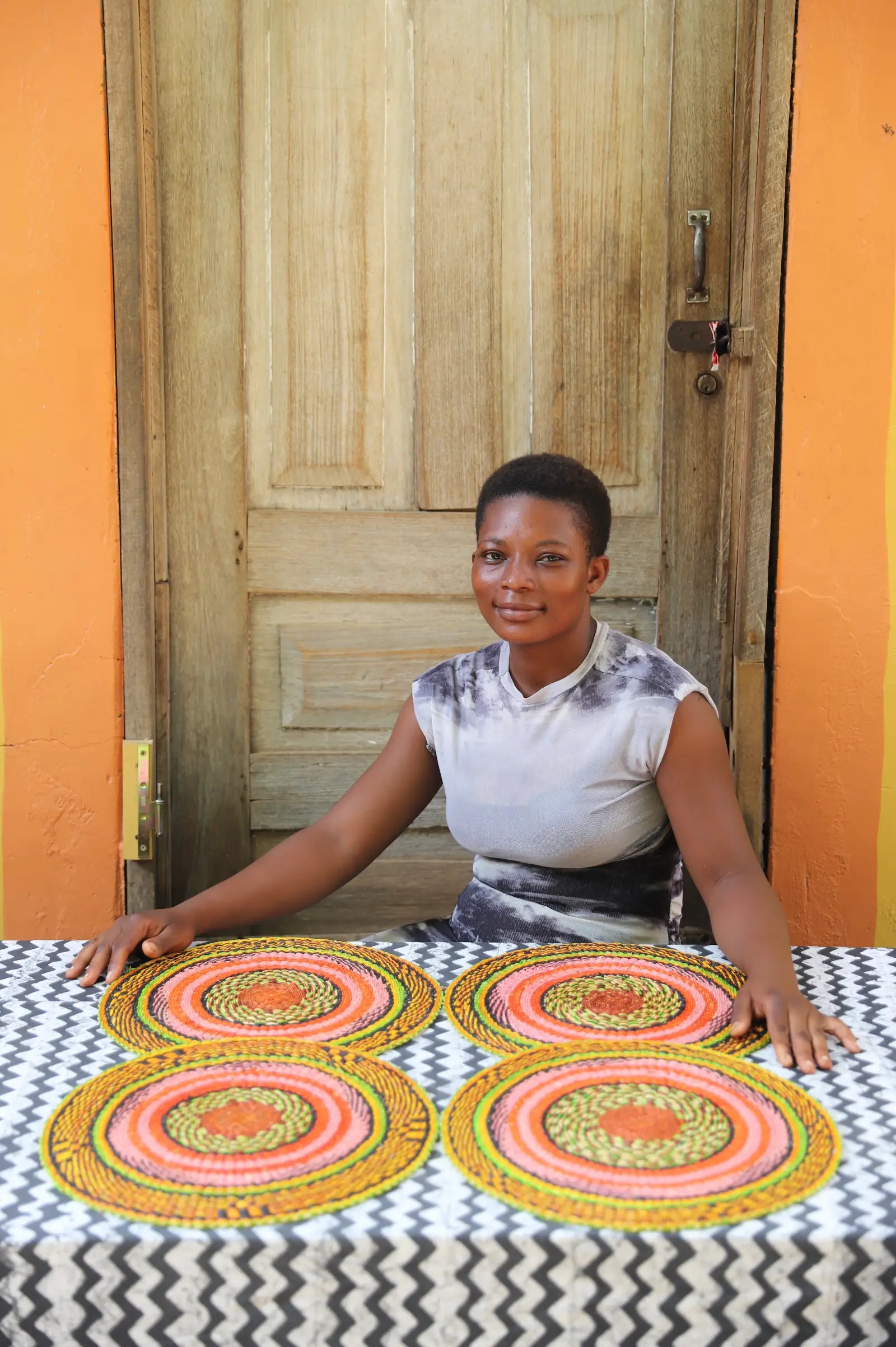 Placemats (large) by Sophia Adagaam