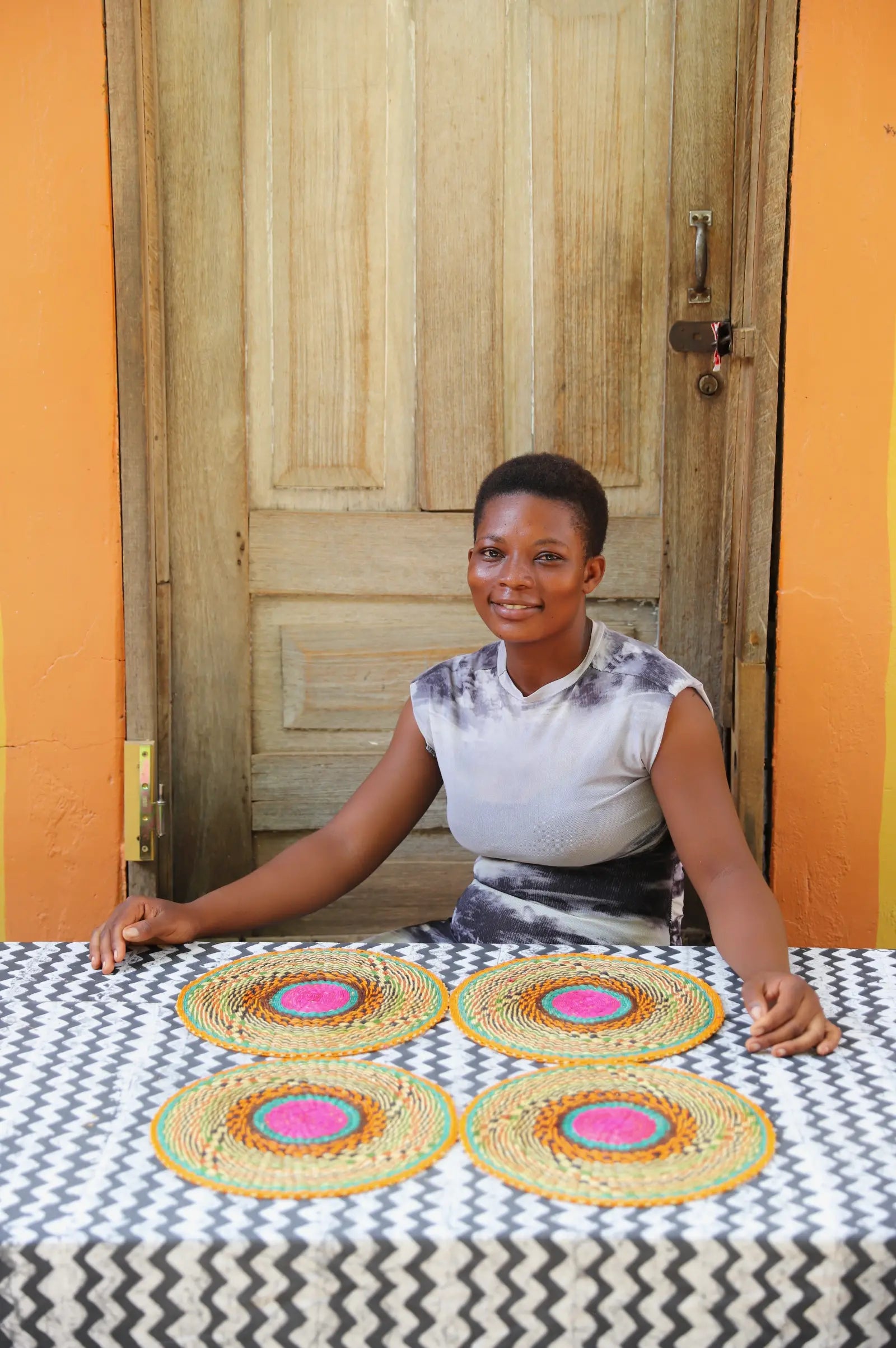 Placemats (Medium) by Sophia Adagaam