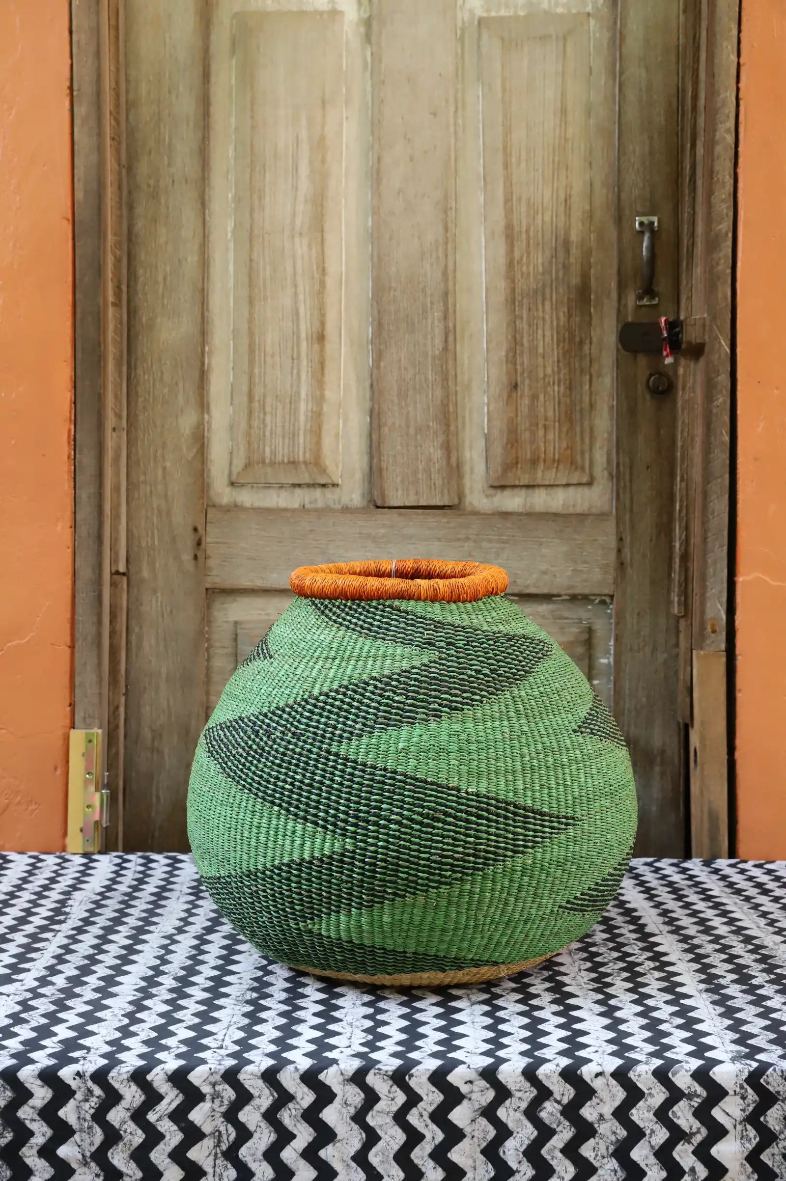 Kenkia  Art  Basket by Ruth Abagna