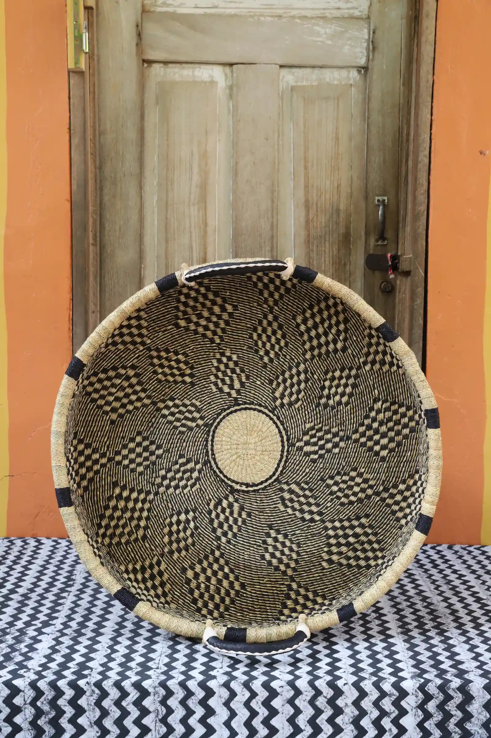 Woven Tray Wall Décor (Double Weave) (Large) by Atule Abunga