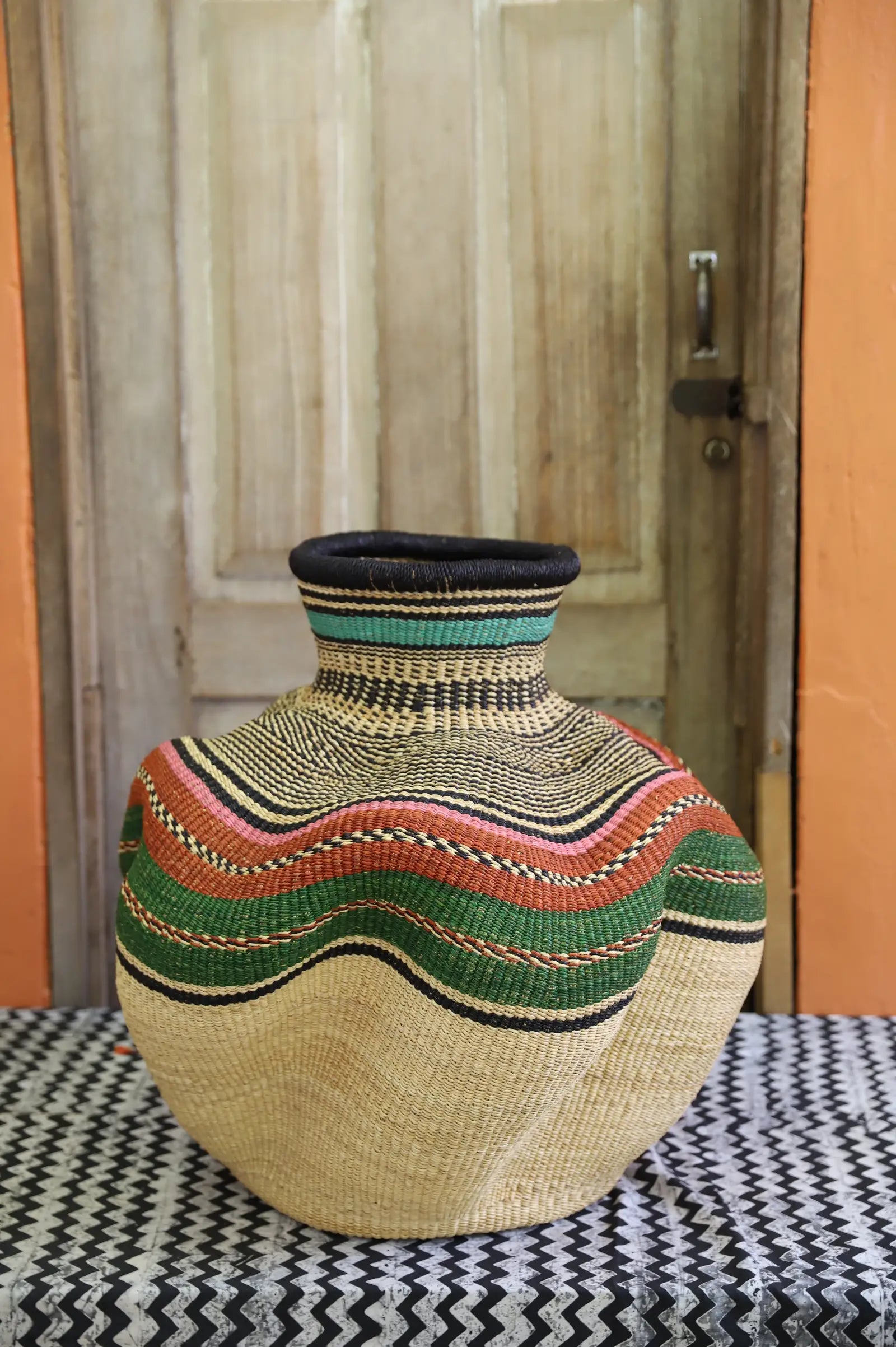 De-engo Art Basket (medium ) by  Assibi Abagna
