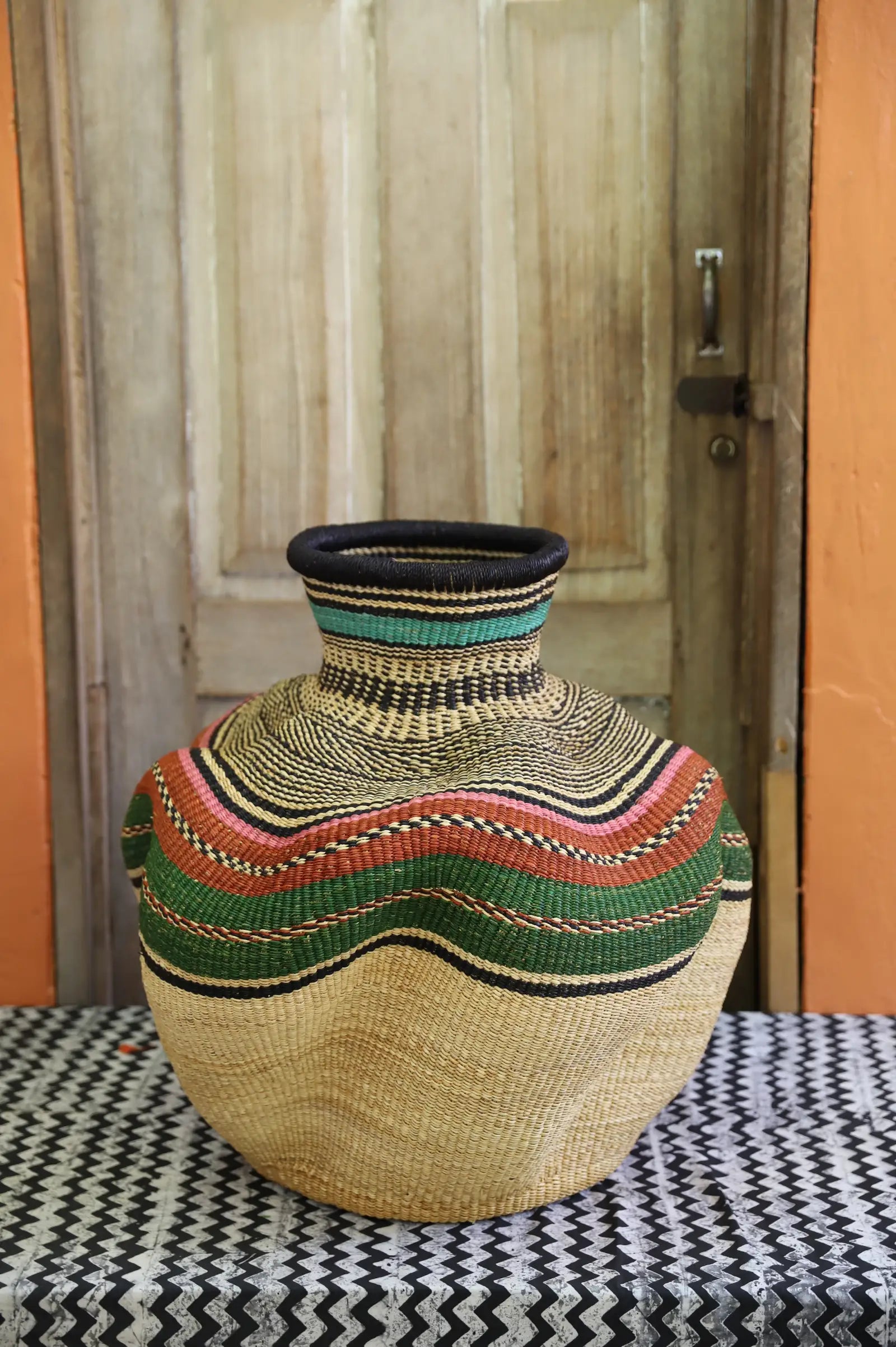De-engo Art Basket (medium ) by  Assibi Abagna