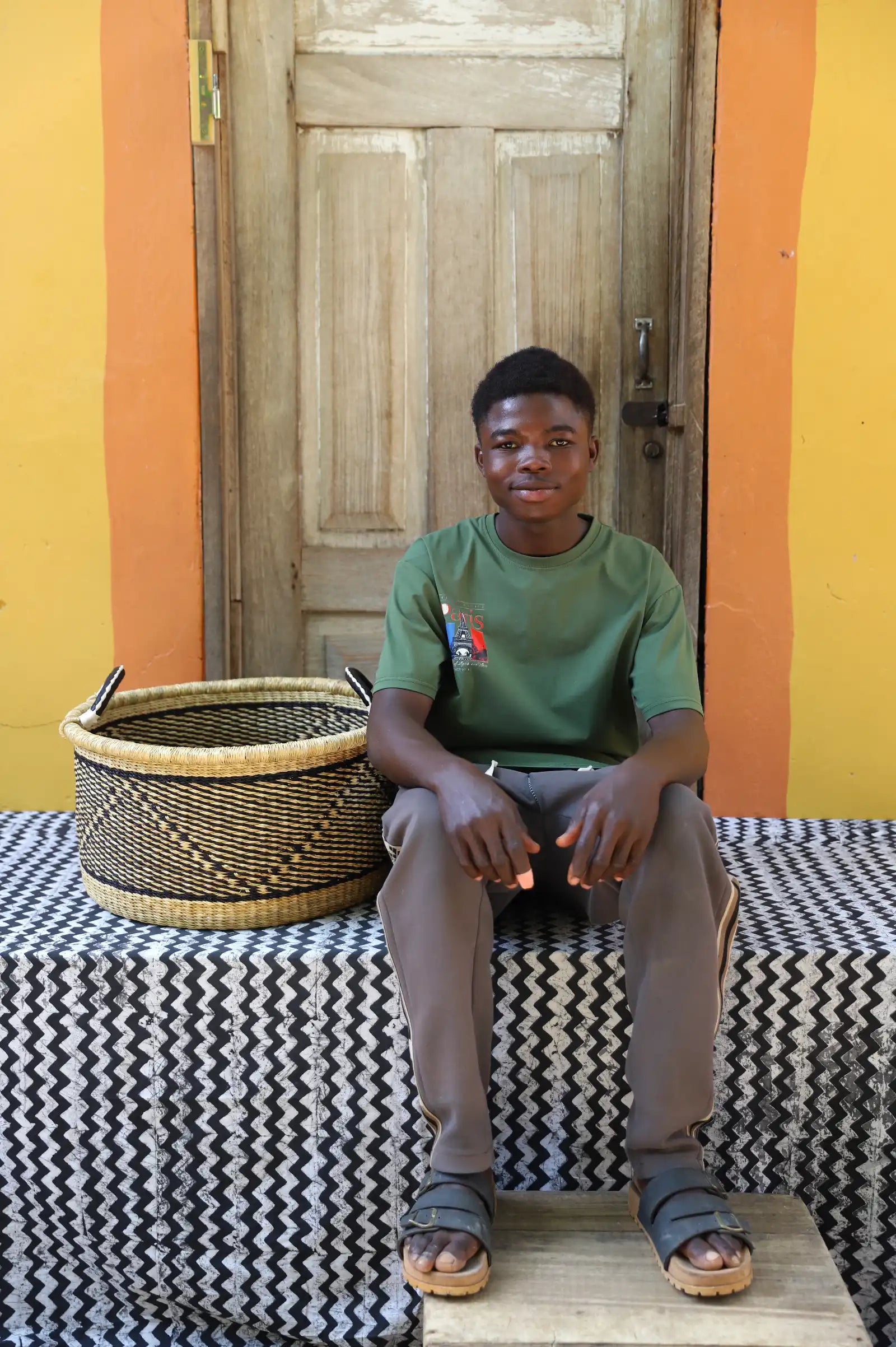 Woven Tub (Small) by Alex Nsohbillah