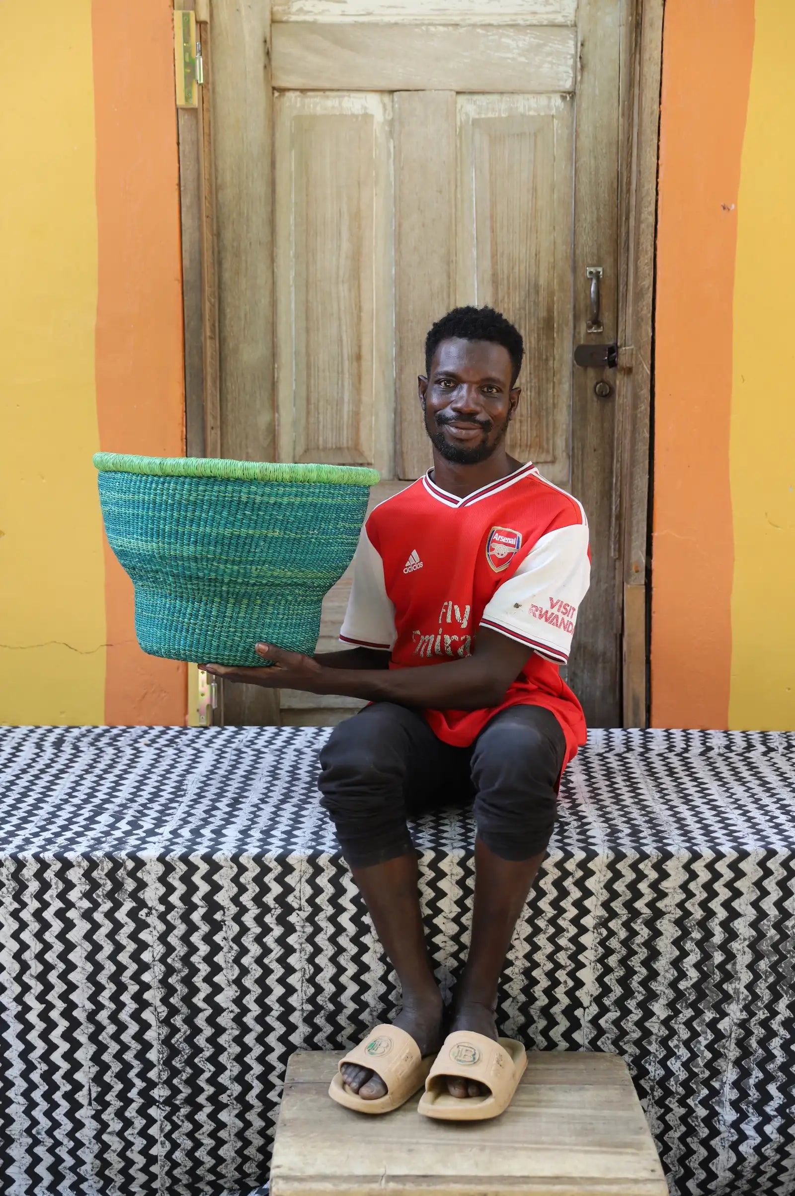 Drum Storage Basket (Large) by Nsoh Abe-enge