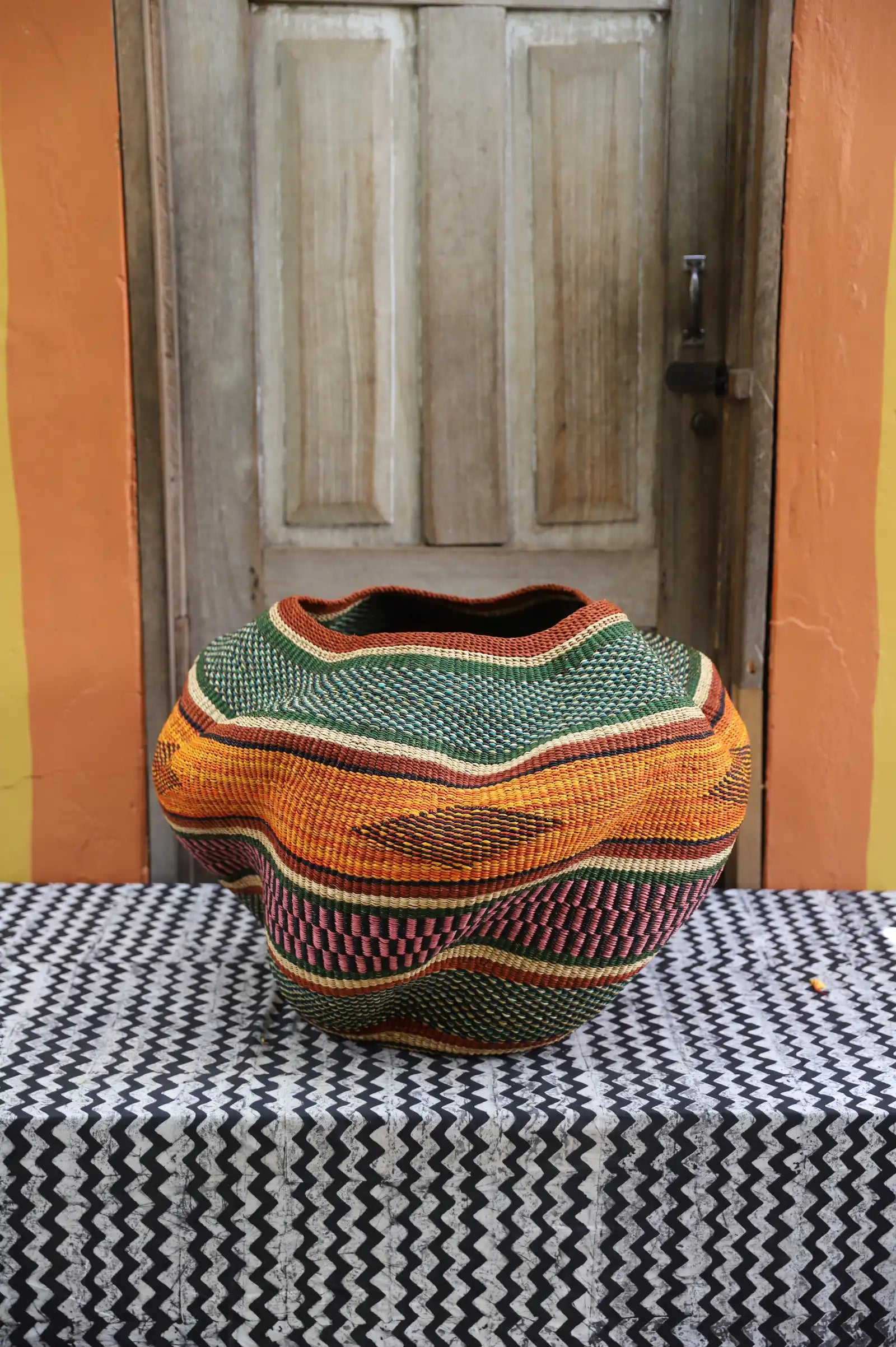 Ayeratukko  Art Basket by Nyaamah Ayinbillah