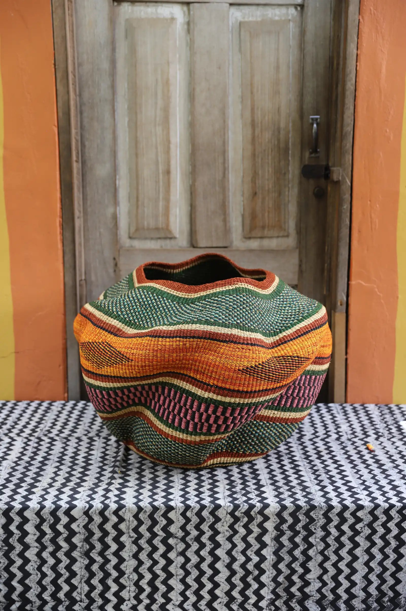 Ayeratukko  Art Basket by Nyaamah Ayinbillah