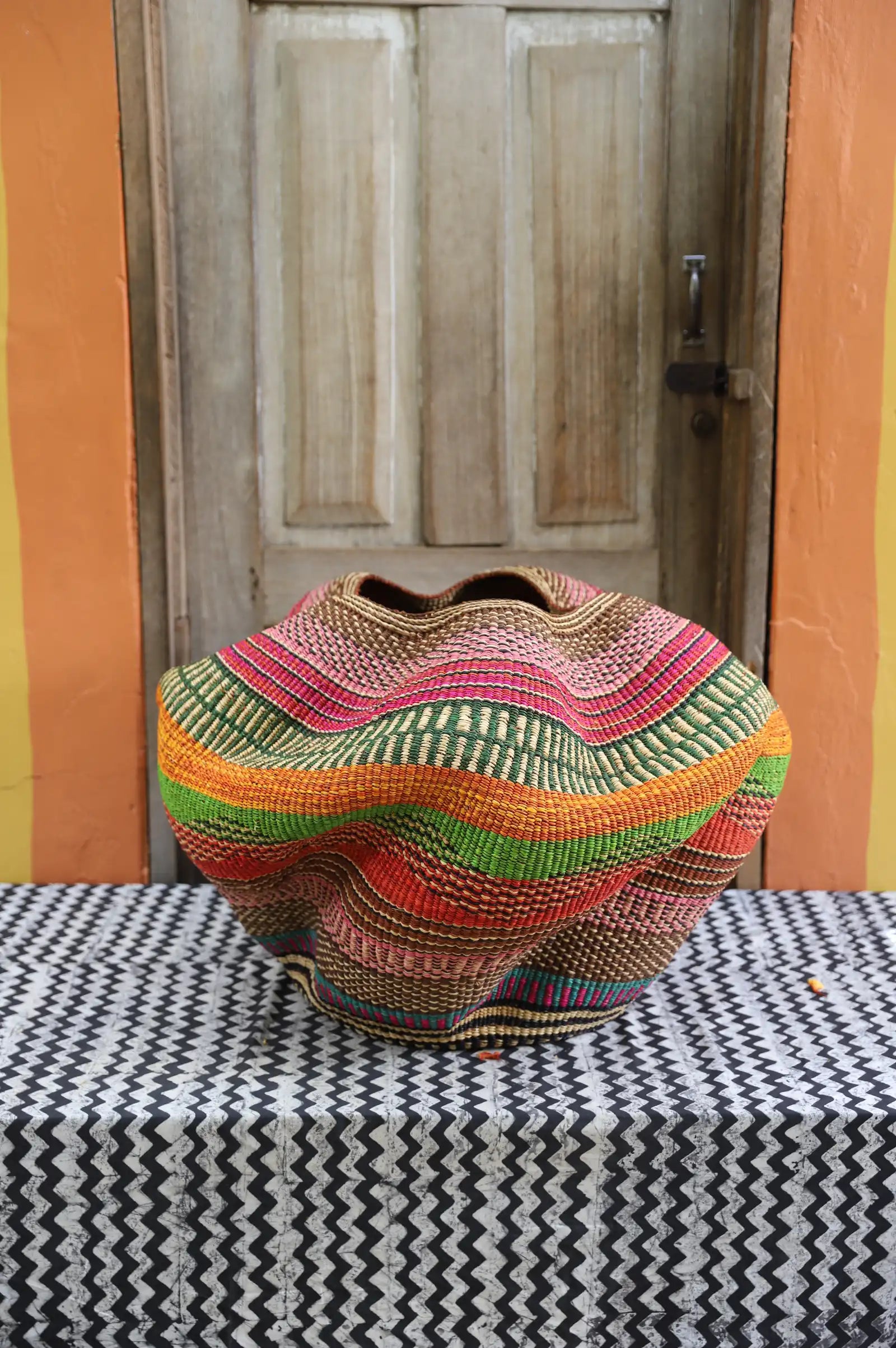 Ayeratukko - Art Basket by Ayinpomah Anagdene