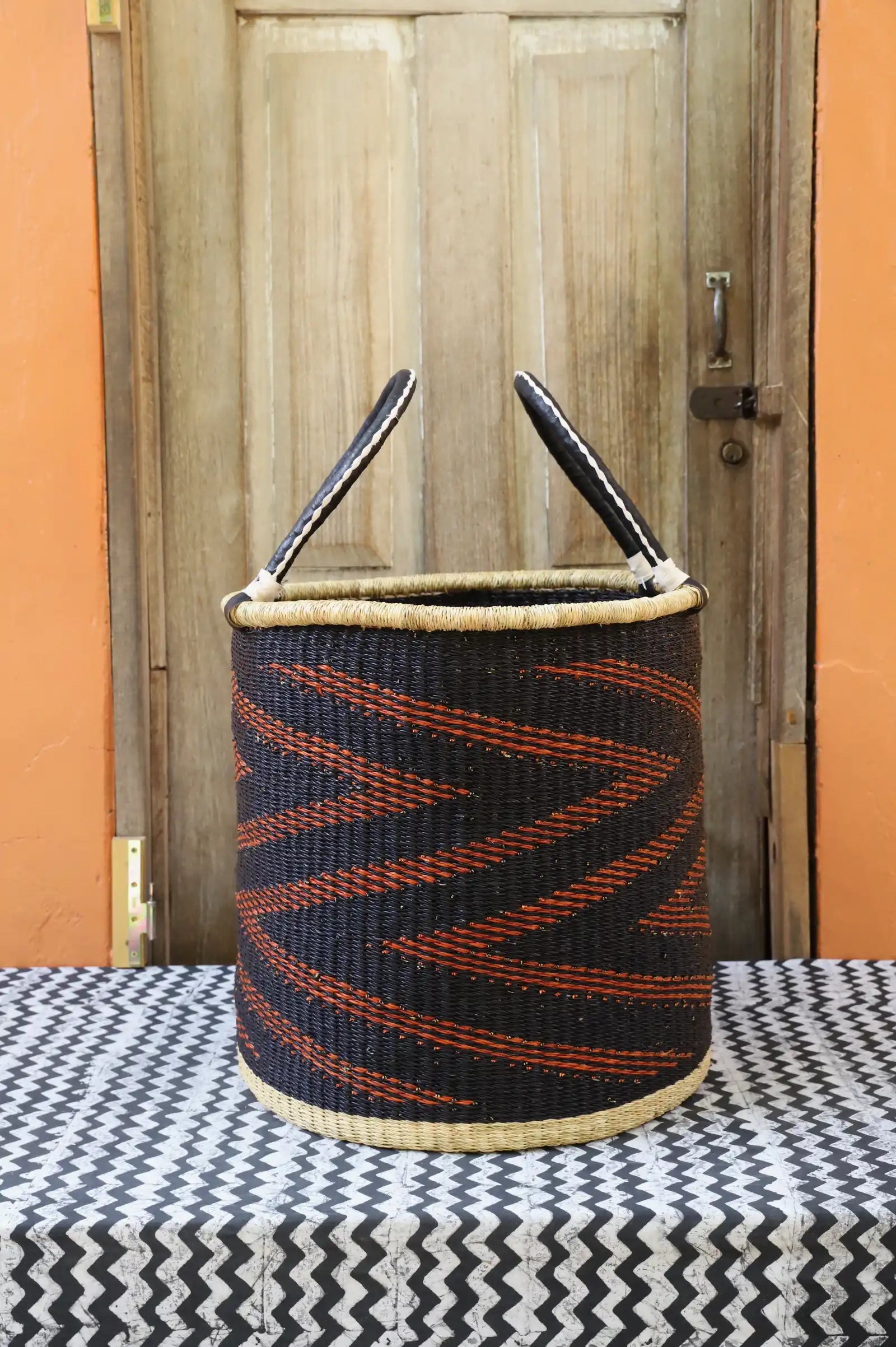 Open Laundry Basket (Large) by Asayamga Anaba