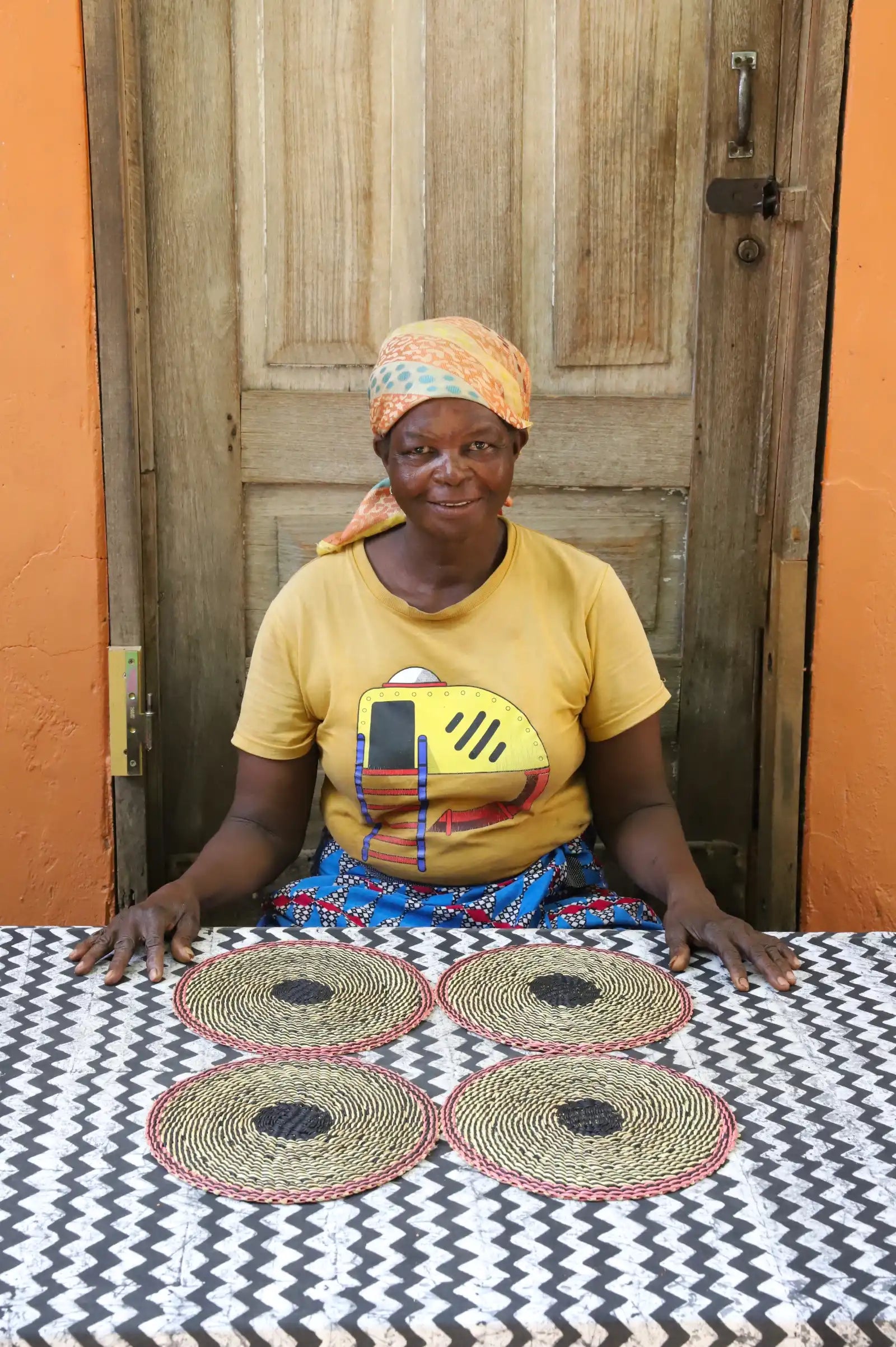 Placemats (Small) by Anaamah Alagberigo