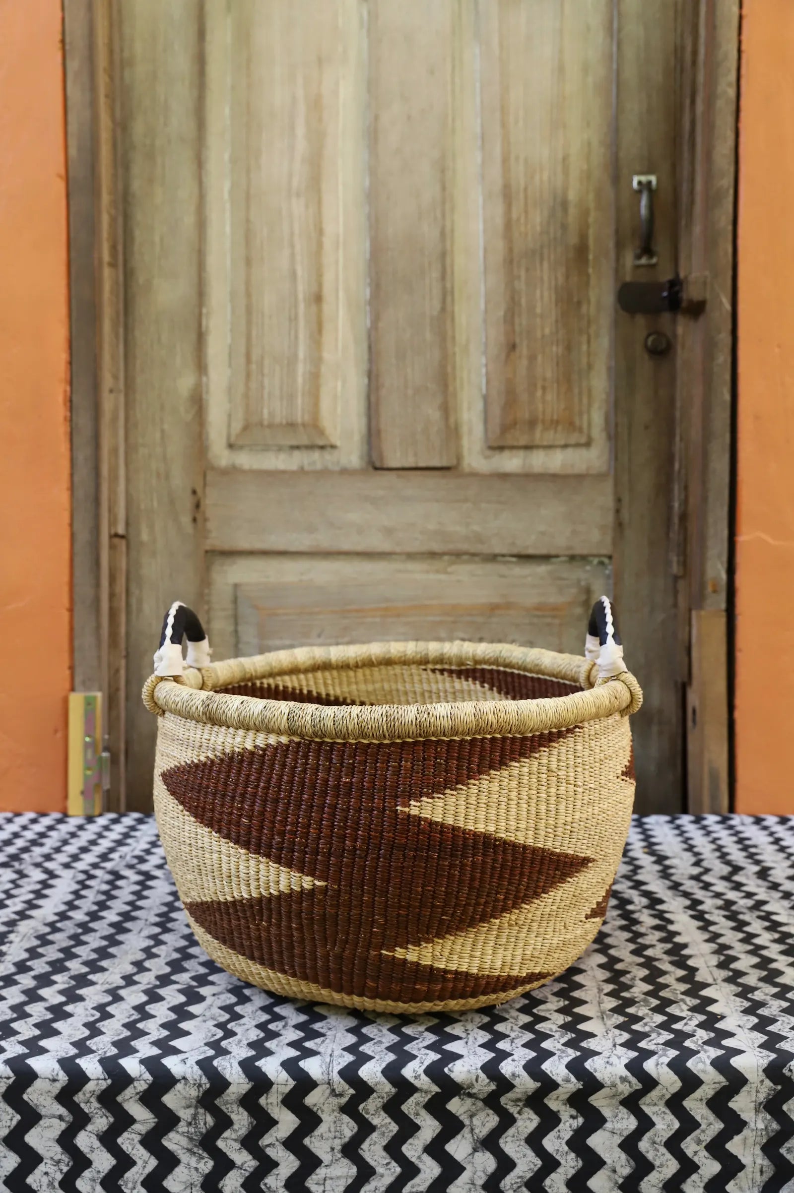 Gbenka Storage Basket (Large) by Regina Akolgo
