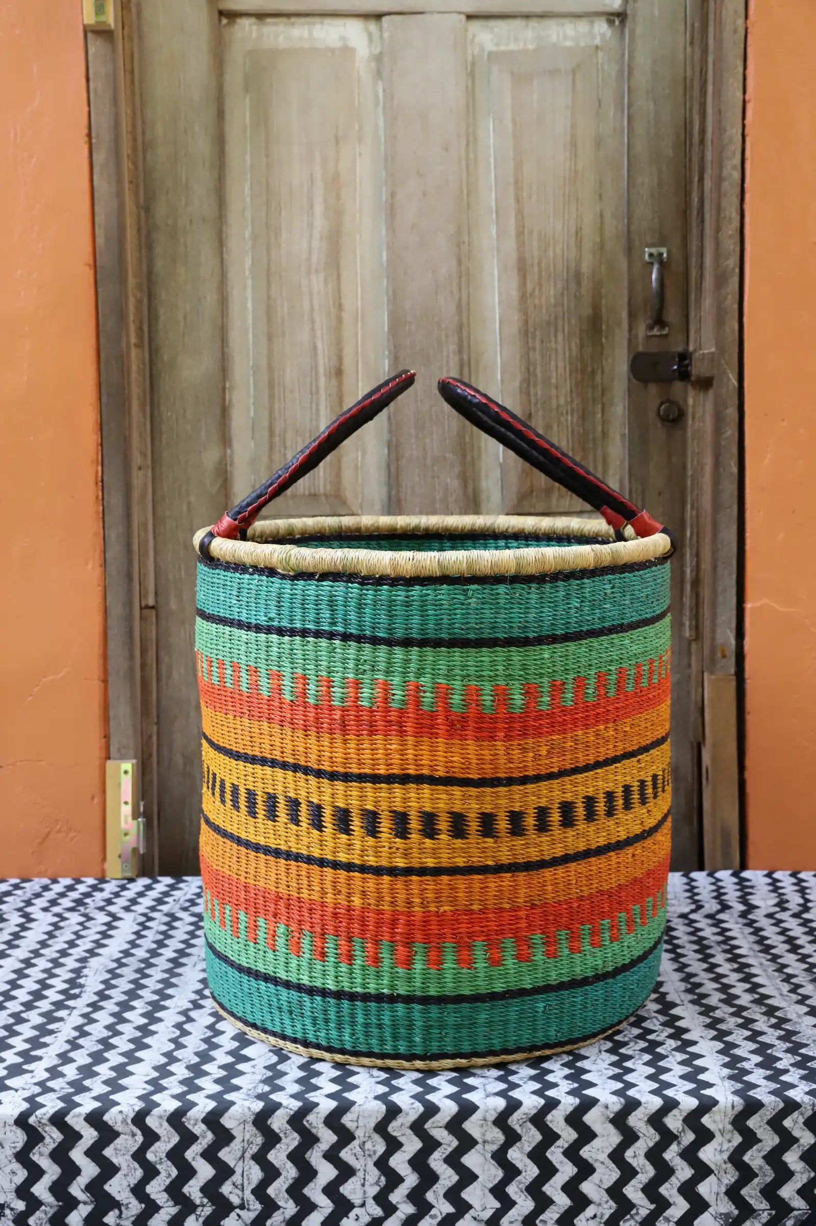 Open Laundry Basket (Large) by Adolinaba Sarah