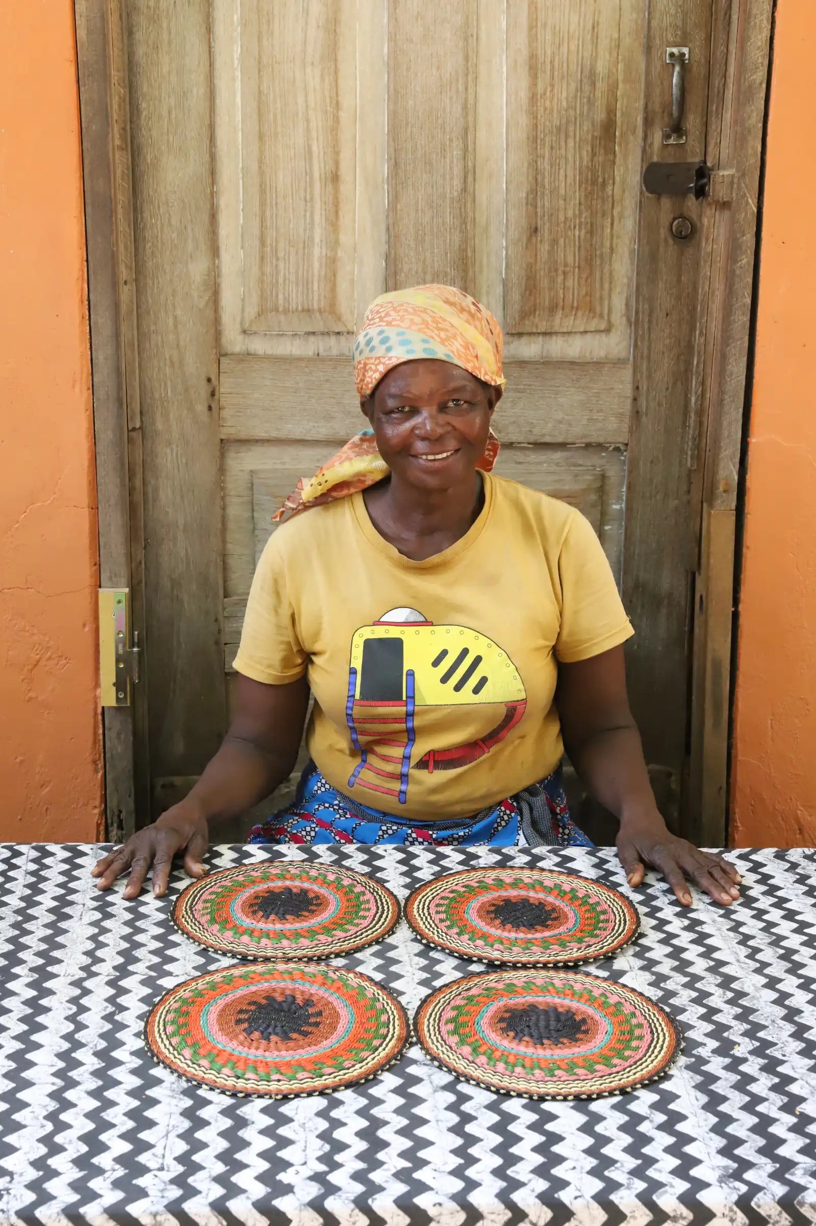 Placemats (Small) by Anaamah Alagberigo