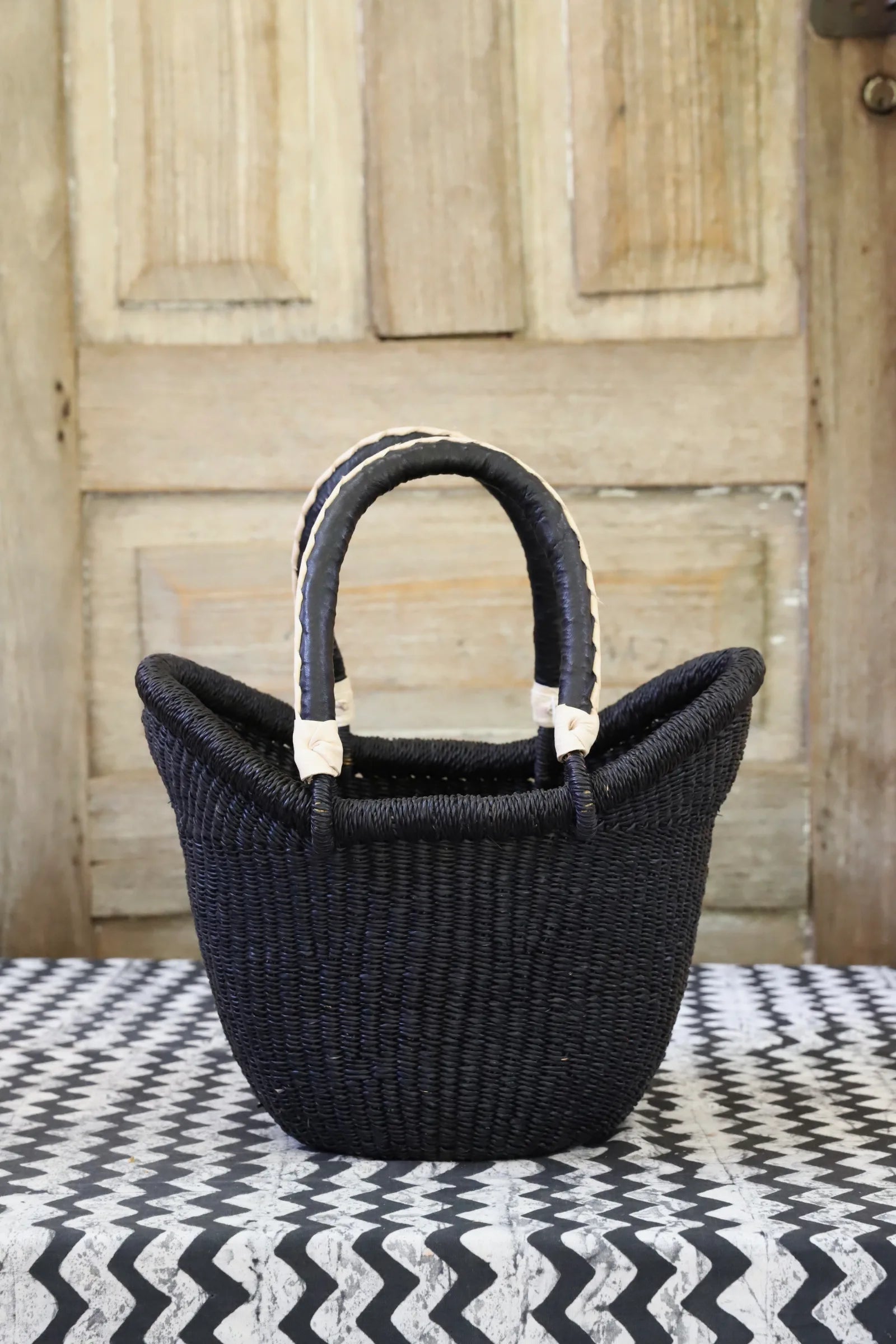 Nyariga Dip Dyed Basket (Tiny) by Martha 