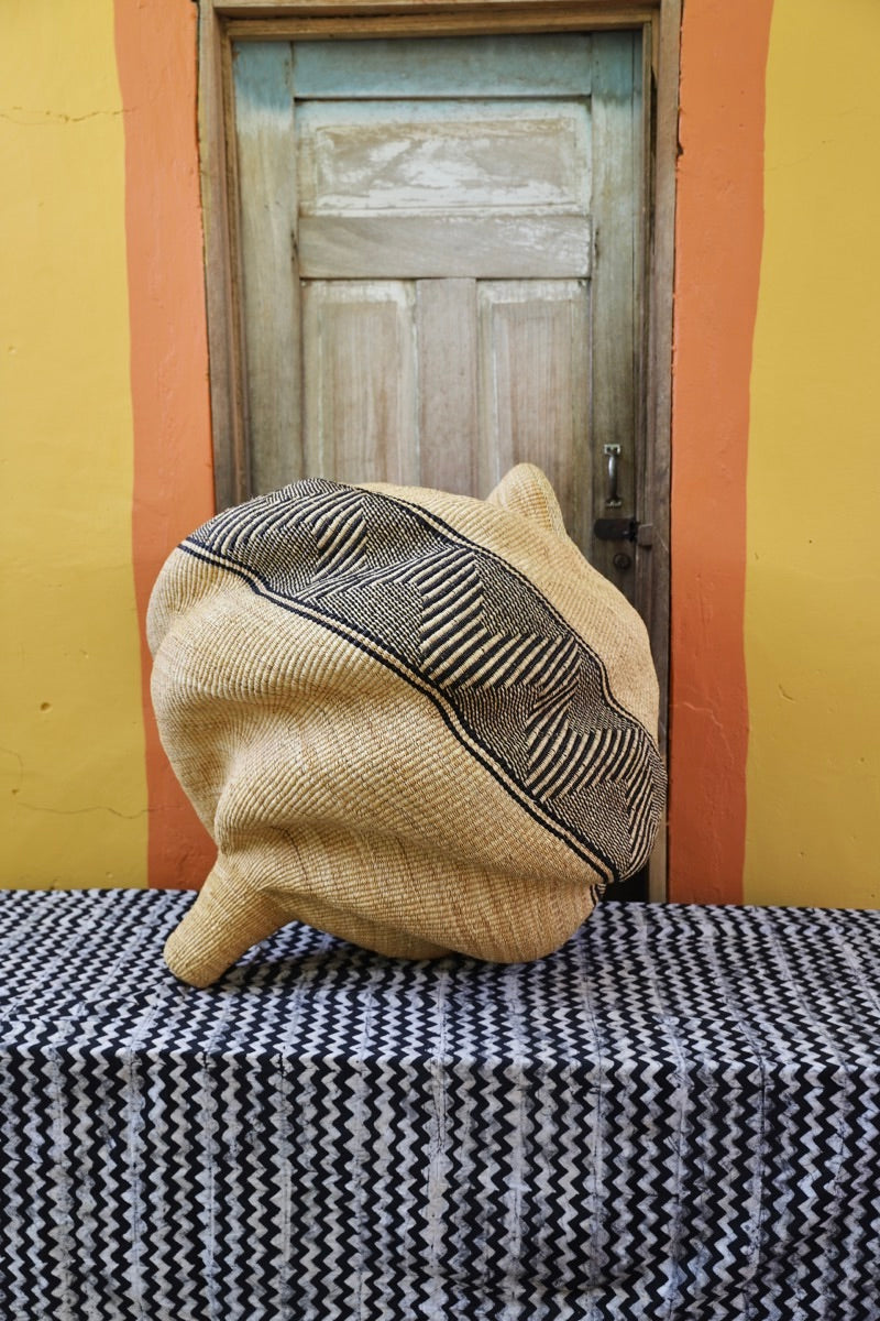 Conch (Katayeli Tia) Art Basket  (Large) by Joyce Adagaam