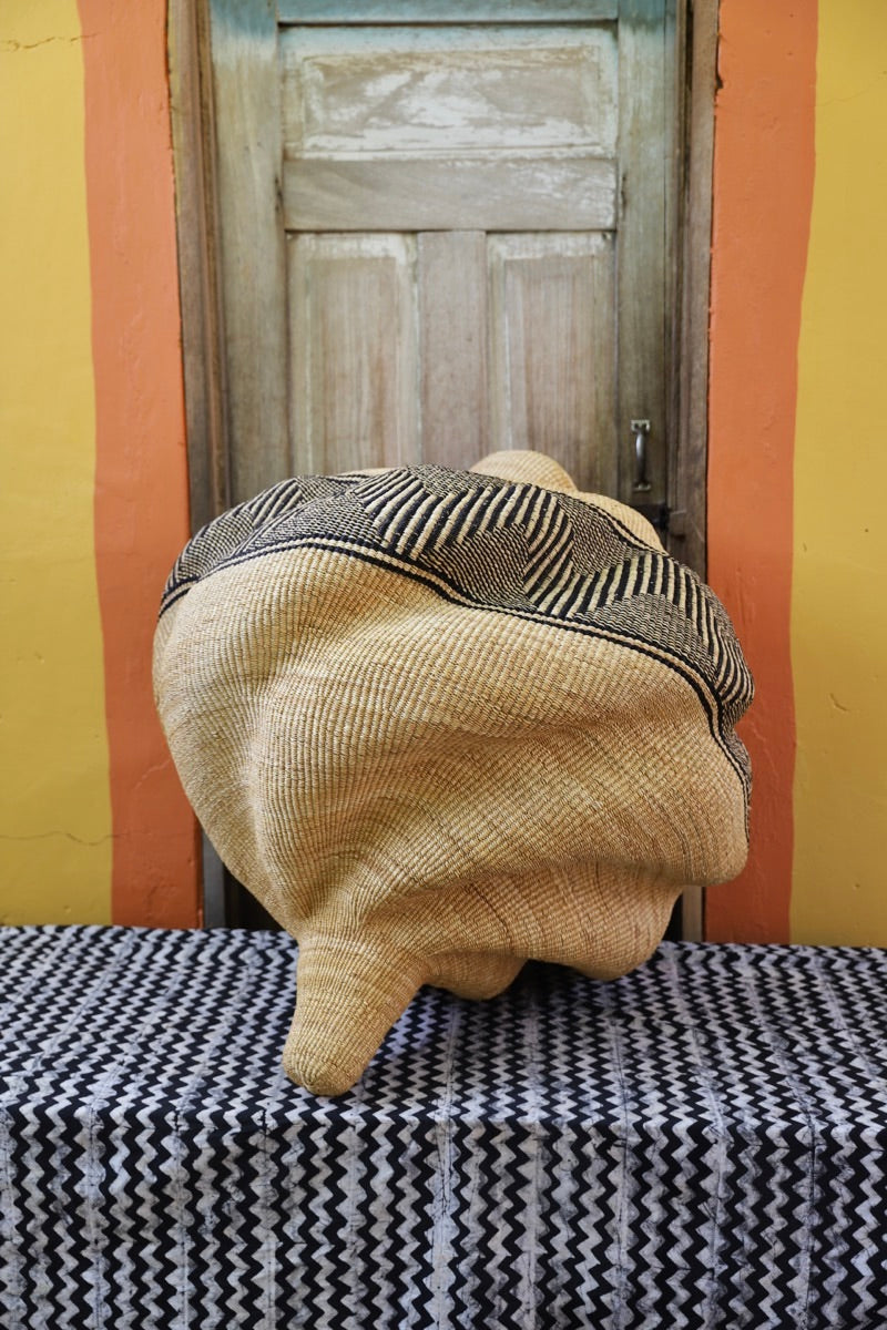 Conch (Katayeli Tia) Art Basket  (Large) by Joyce Adagaam