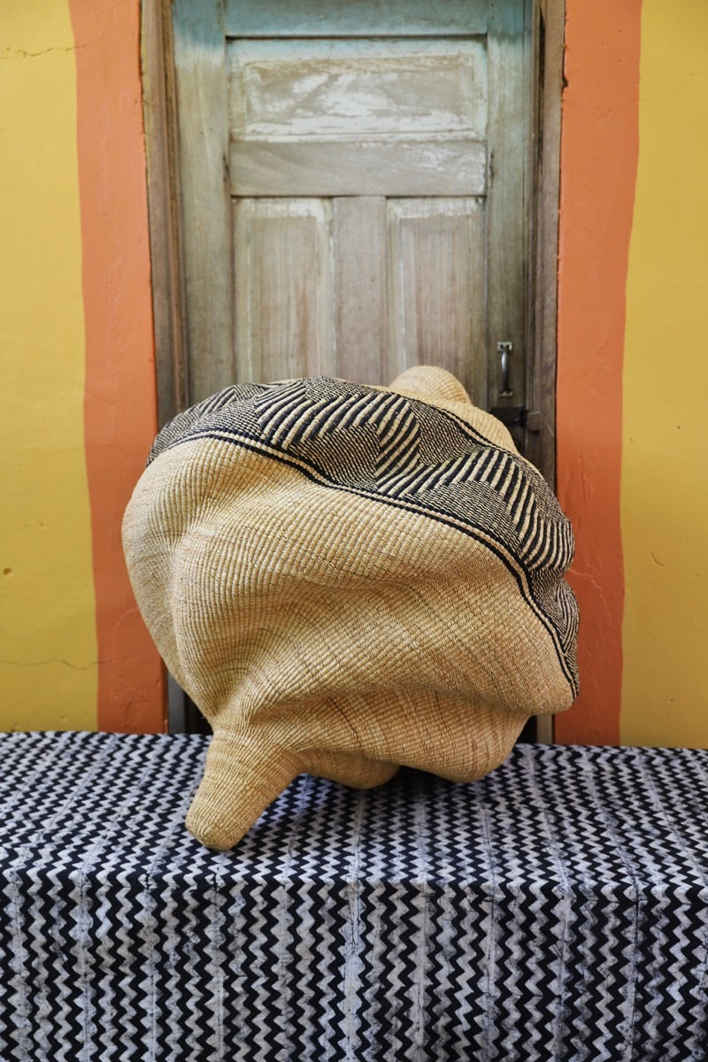 Conch (Katayeli Tia) Art Basket  (Large) by Joyce Adagaam