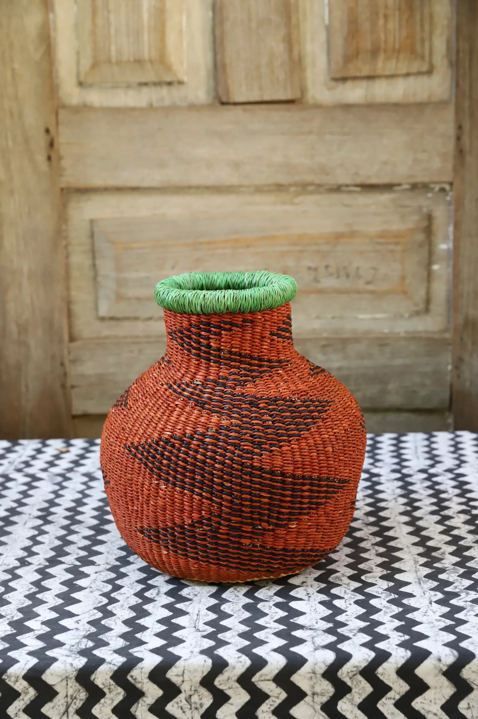 Jemima 10 Cows Dècor Basket (Tiny)  by Cynthia Anaba