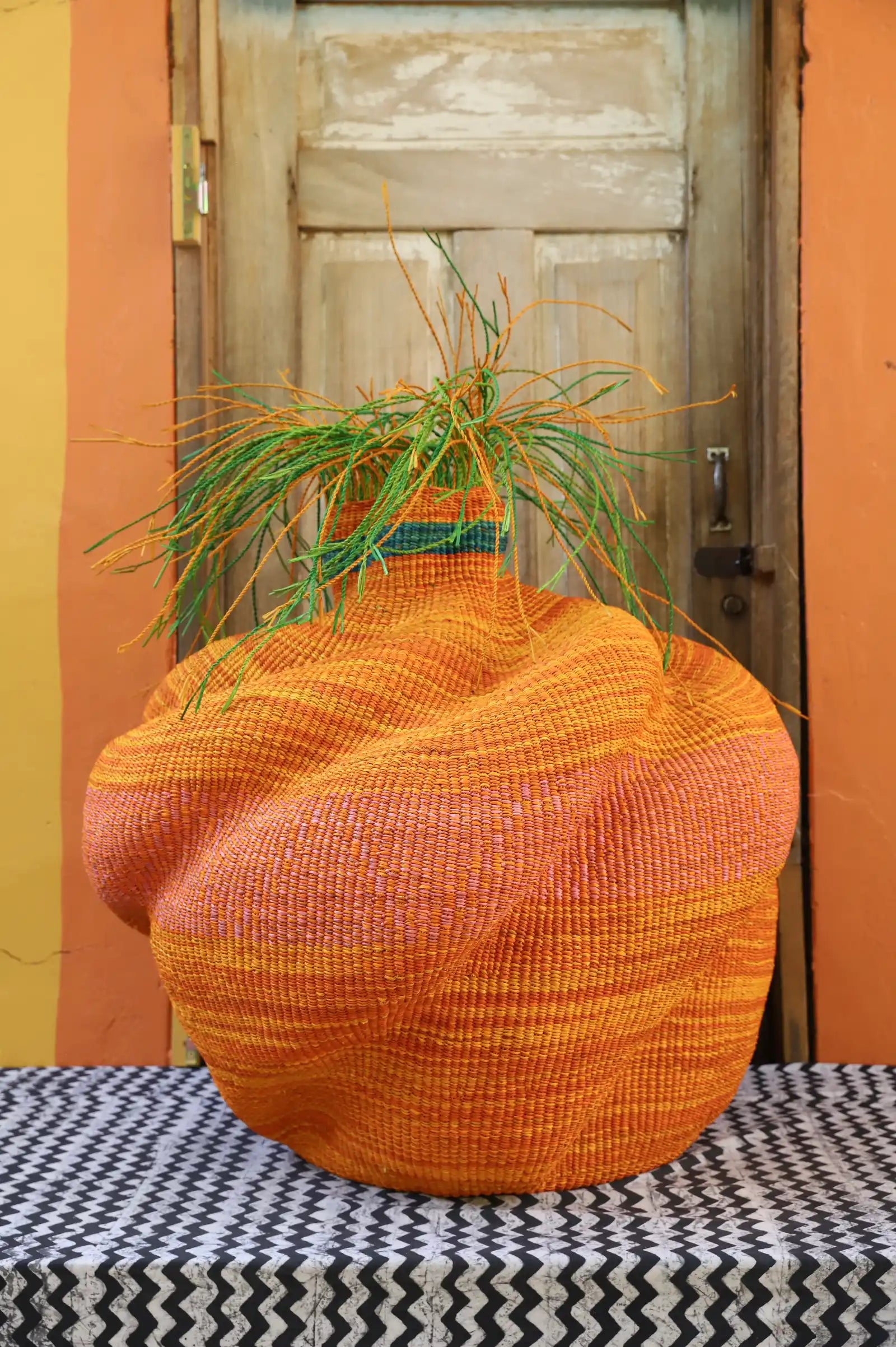 Tua-Tia (Baobab Tree) Art Basket (Large) by Aduko Ayine