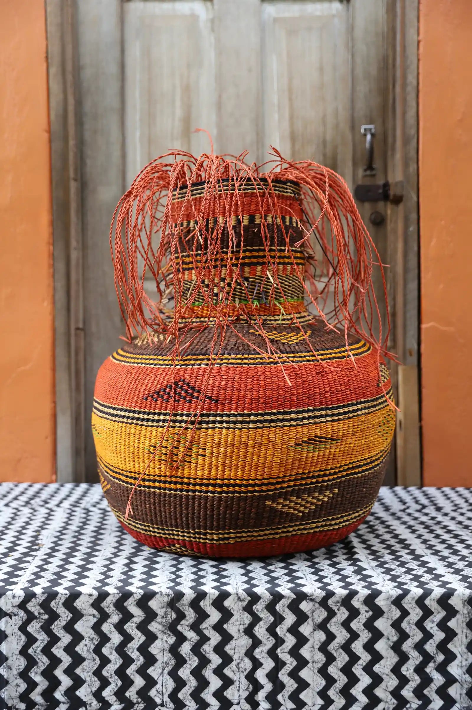 Tisanie Tia Art Basket by Assibi Abisika