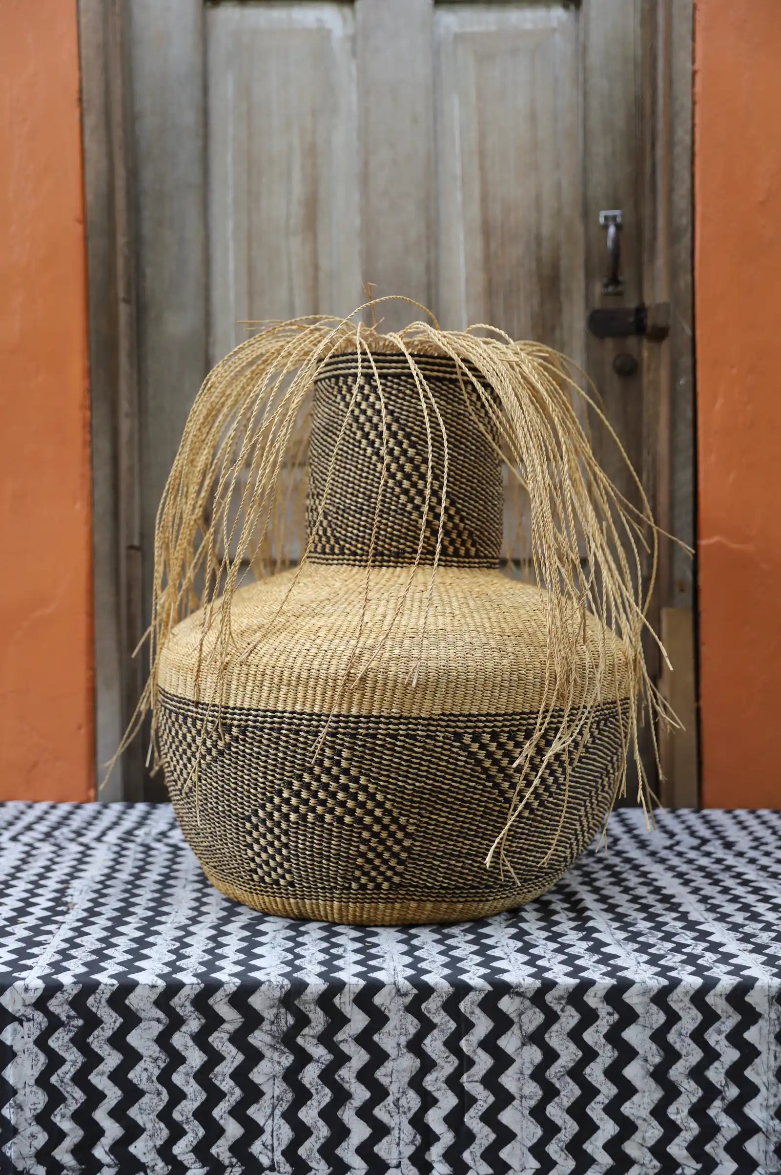 Tisanie Tia Art Basket by John Akurigo