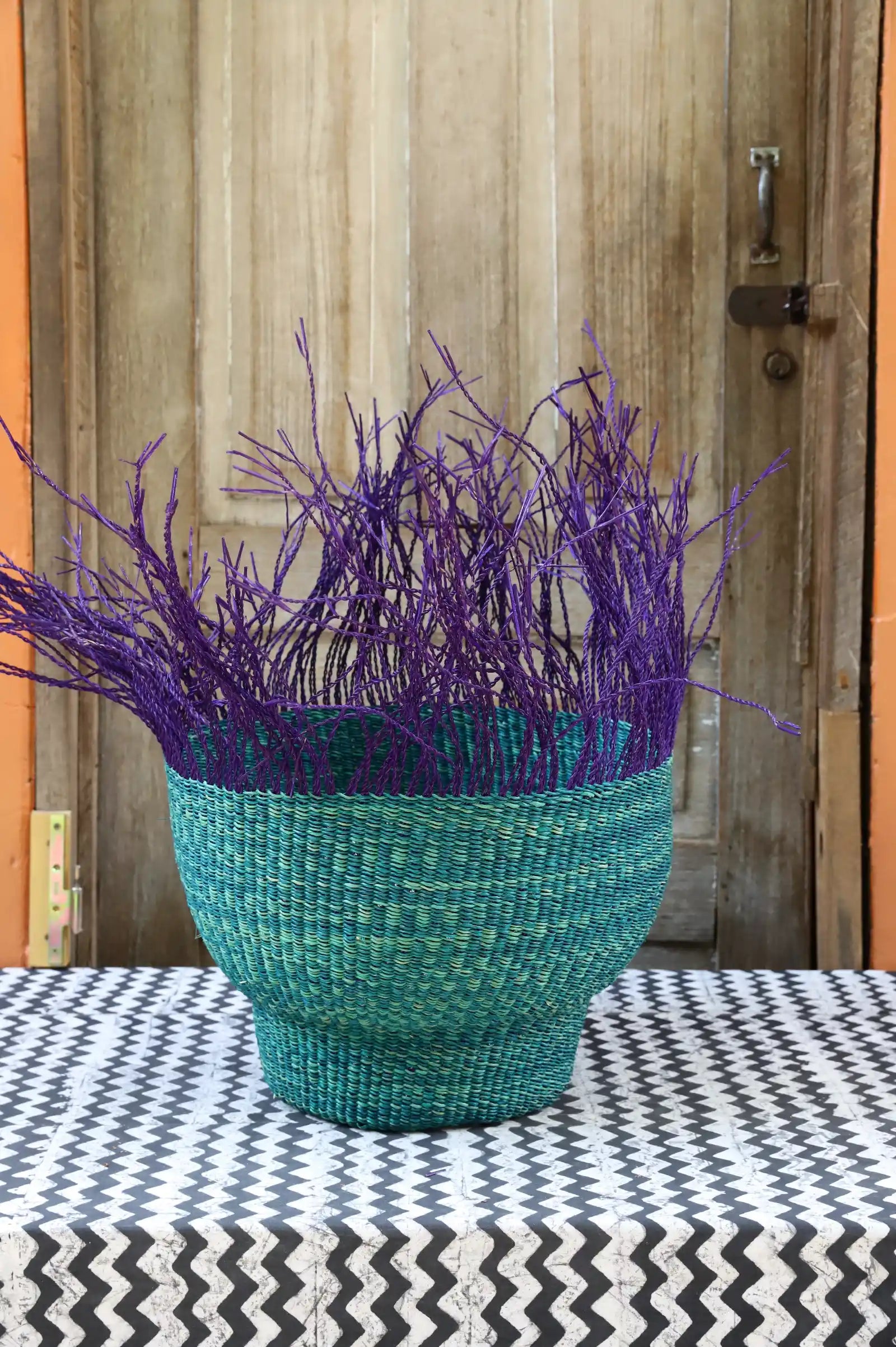 Drum Storage Basket (Large) by Atugtarekeh Nyaaba