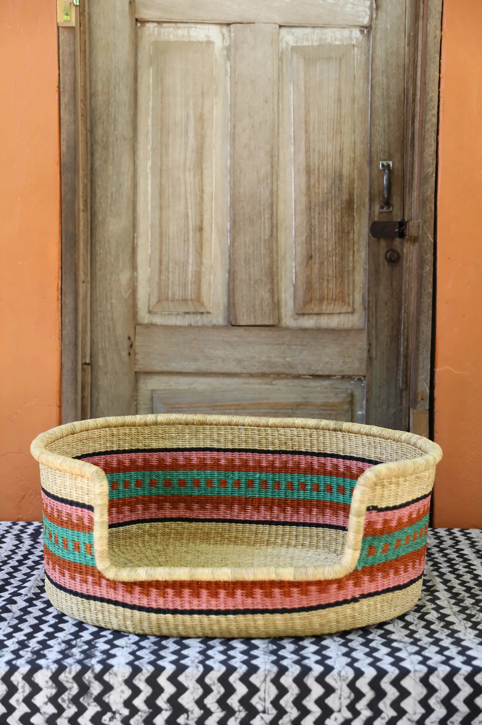 Dog Bed Pet Basket (Medium) by Ayinbillah Anaba