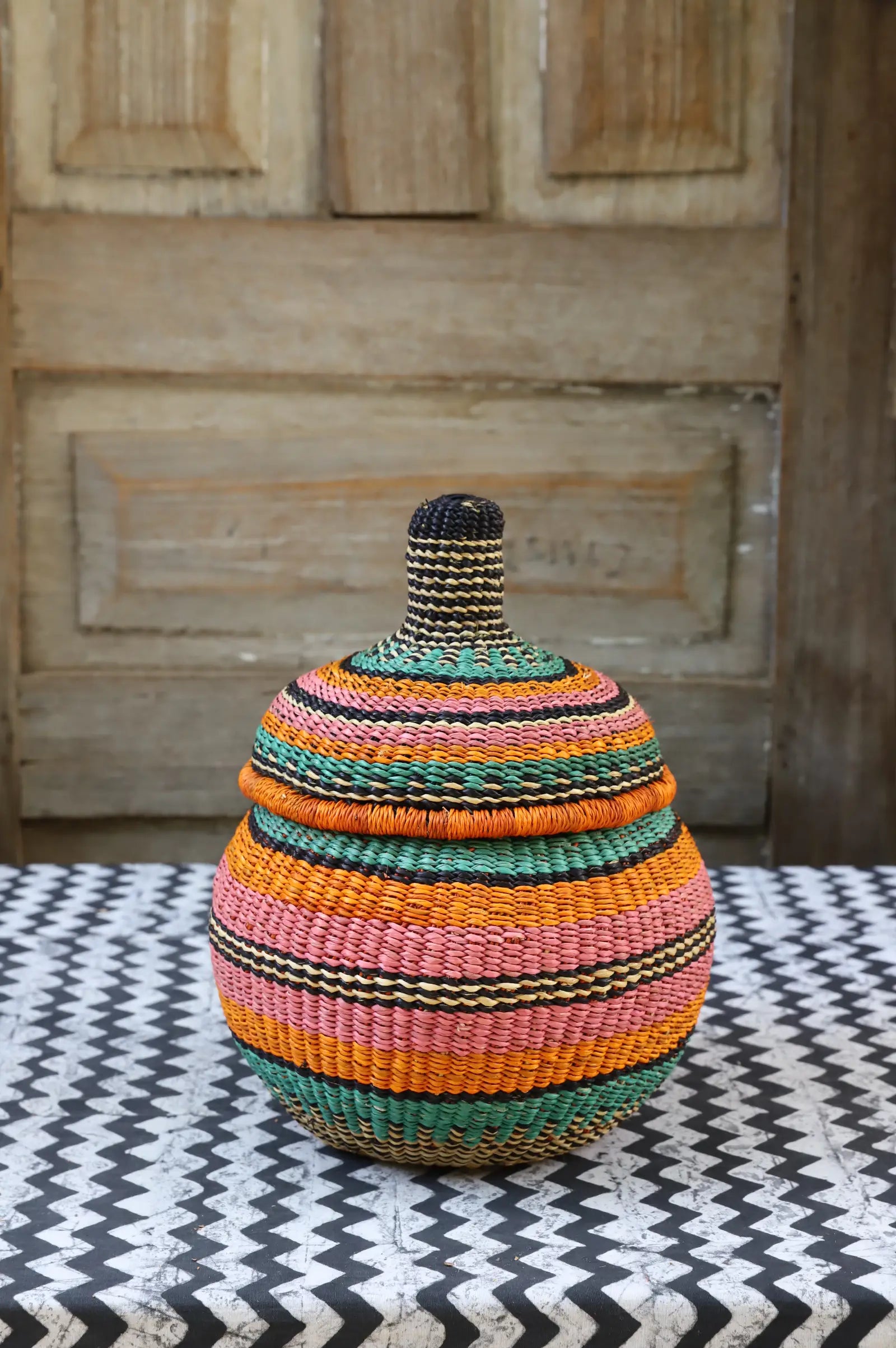 Orbit Storage Basket (Small) by Adukomah Atingalebkya