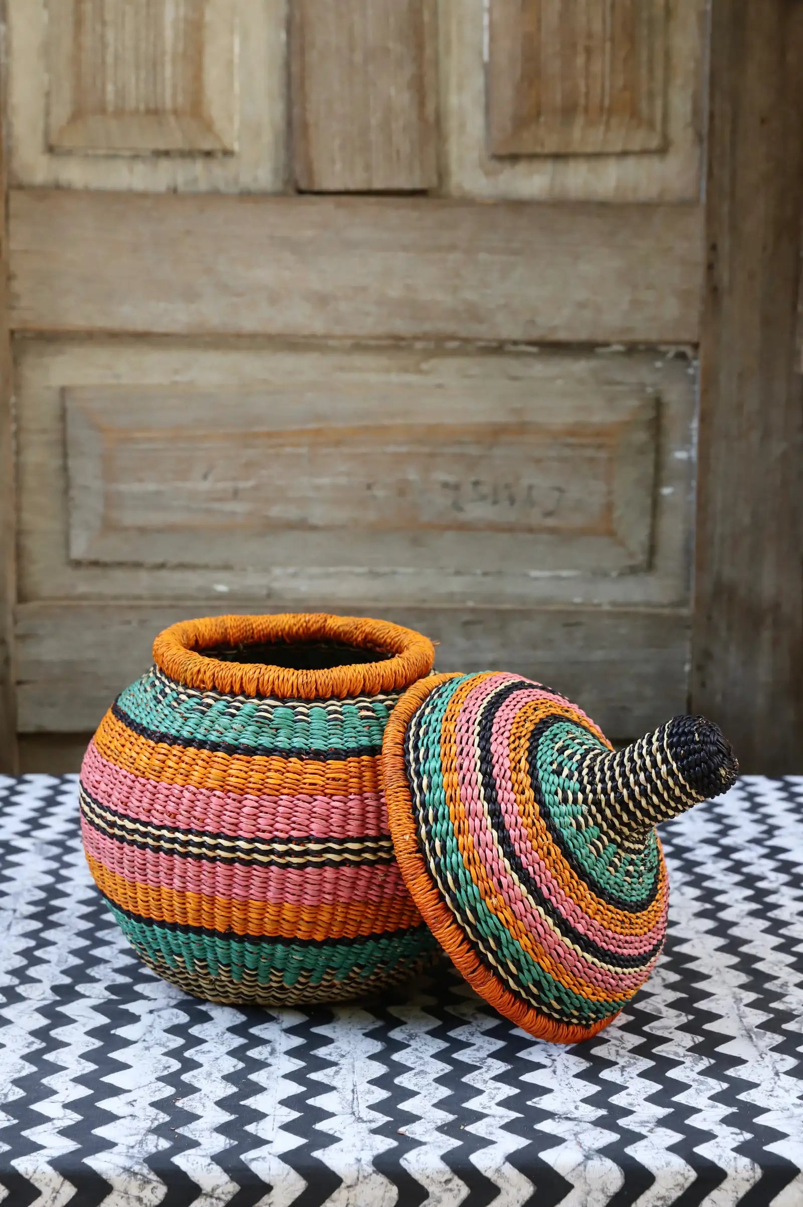 Orbit Storage Basket (Small) by Adukomah Atingalebkya