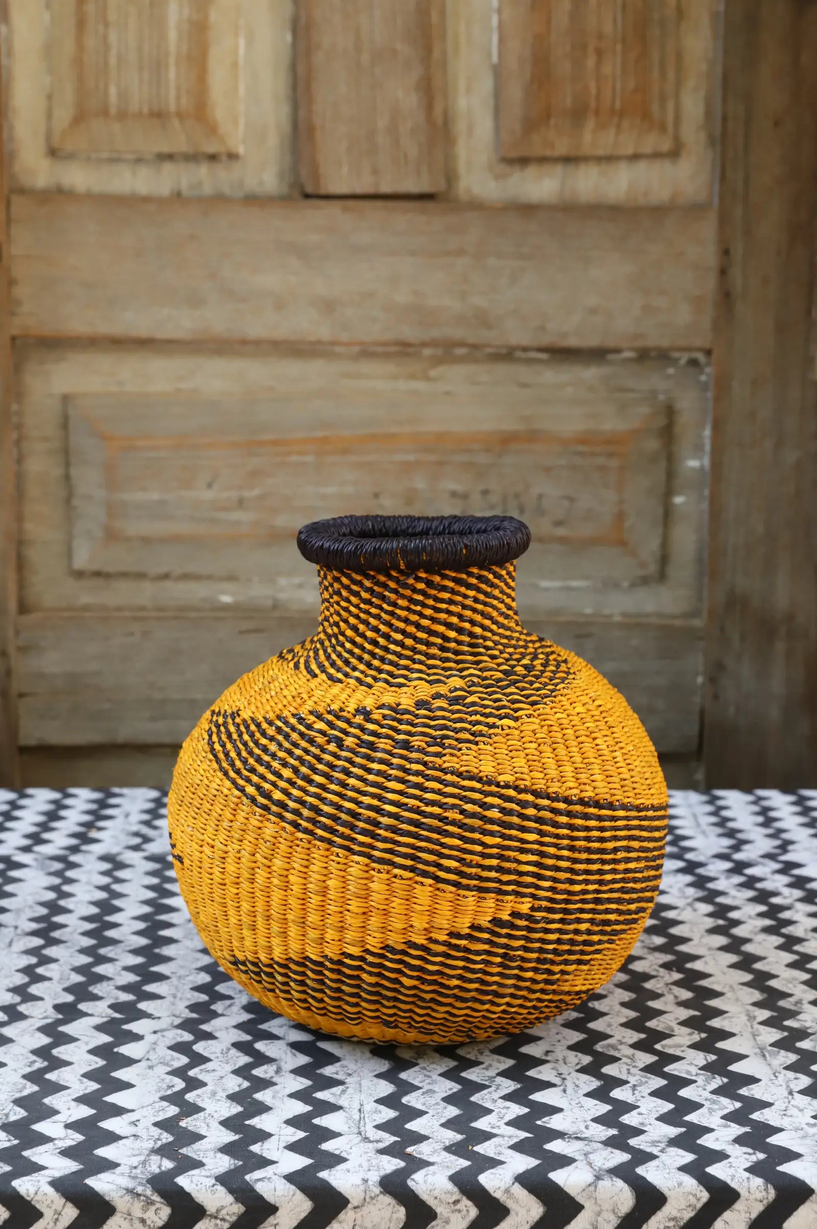 Jemima 10 Cows Dècor Basket (Tiny)  by Diana Asabia