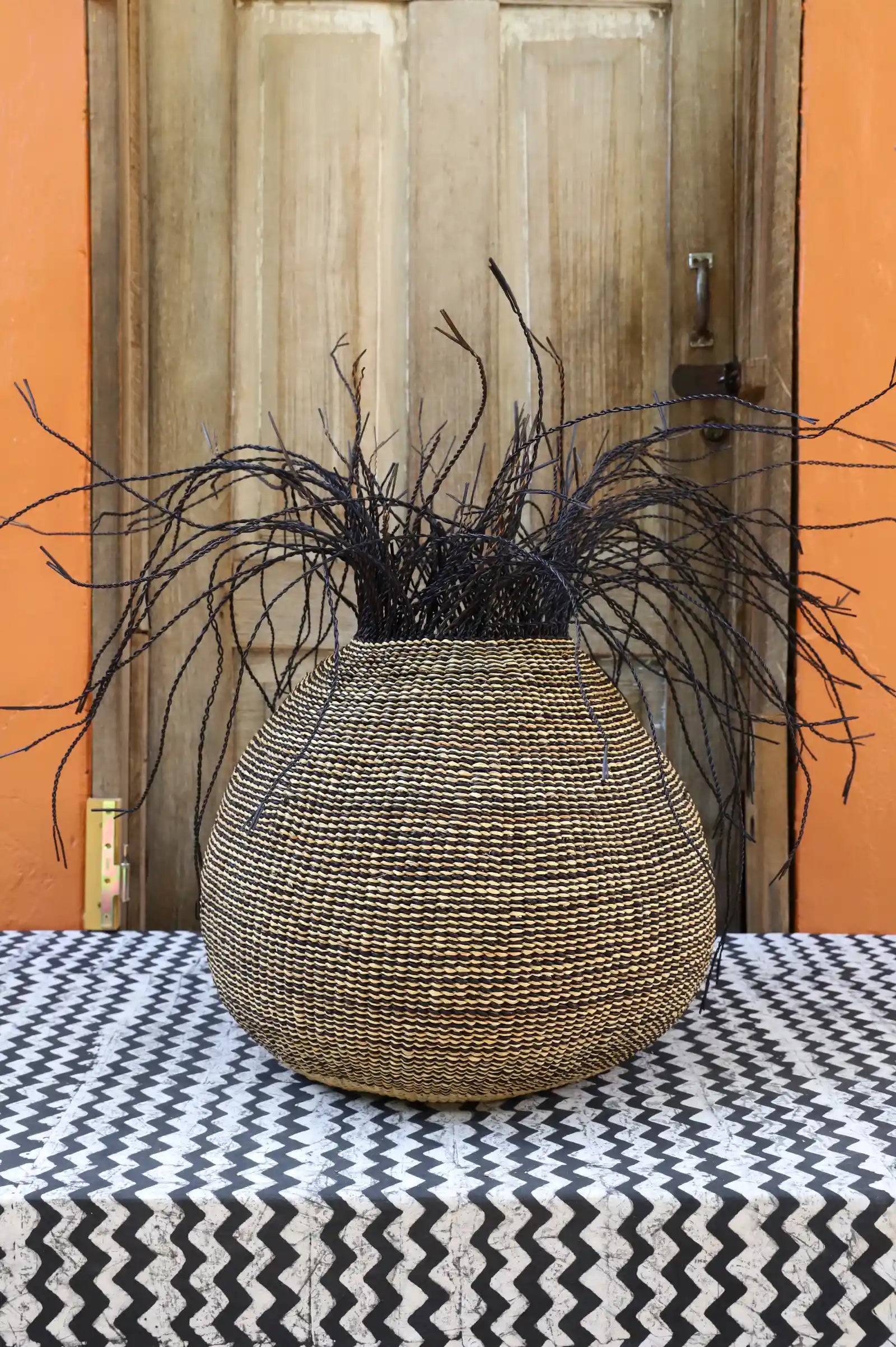 Kenkia  Art  Basket by Afia Adukbillah