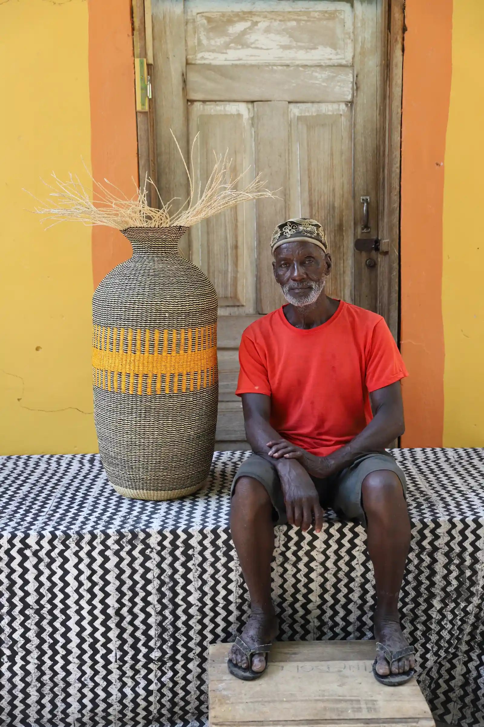 Baare Art Basket (Medium) by Akabare 